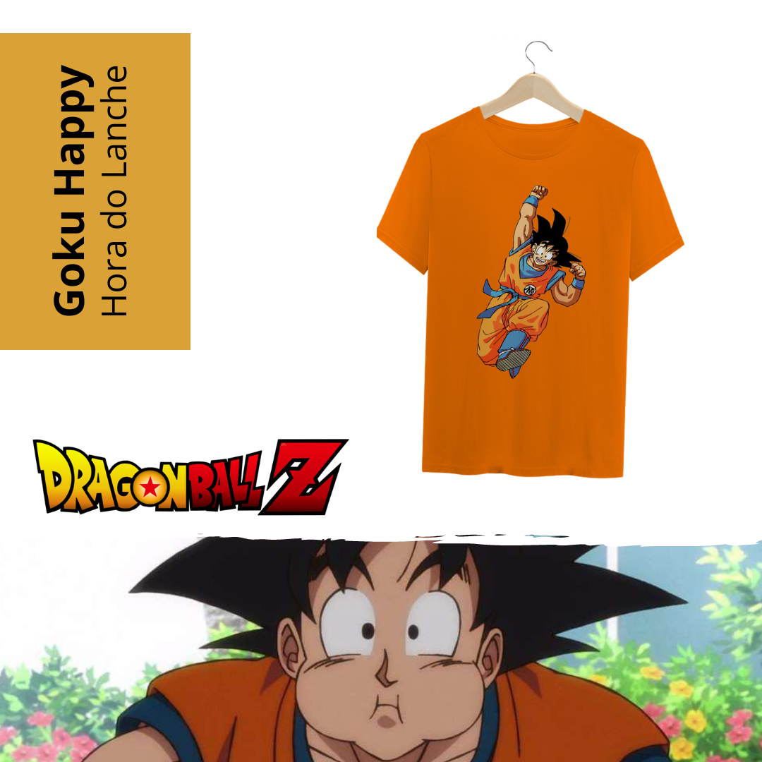 Nome do produto: Camiseta Happy Goku