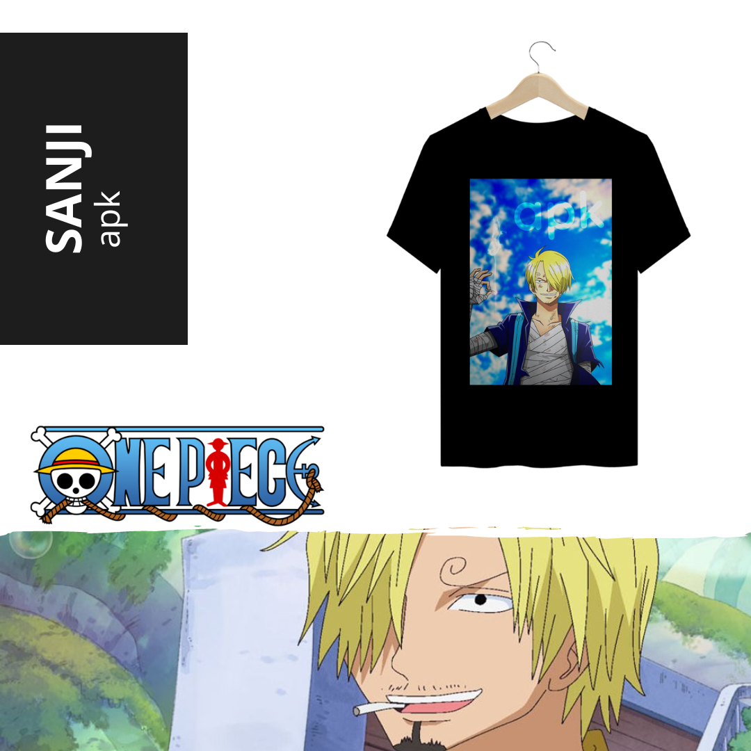 Nome do produto: Camiseta Sanji
