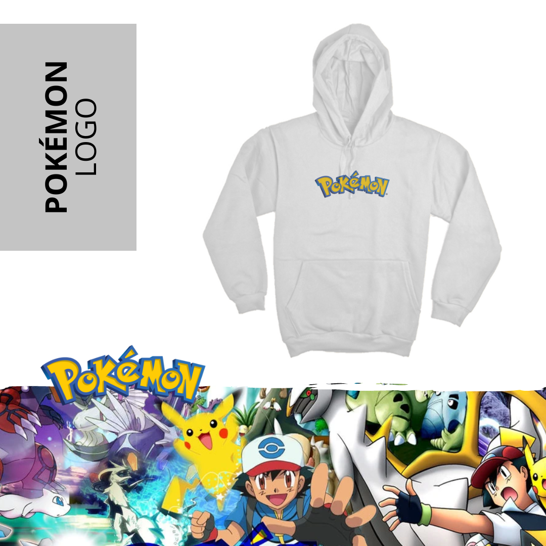 Nome do produto: Moletom Pokémon Logo