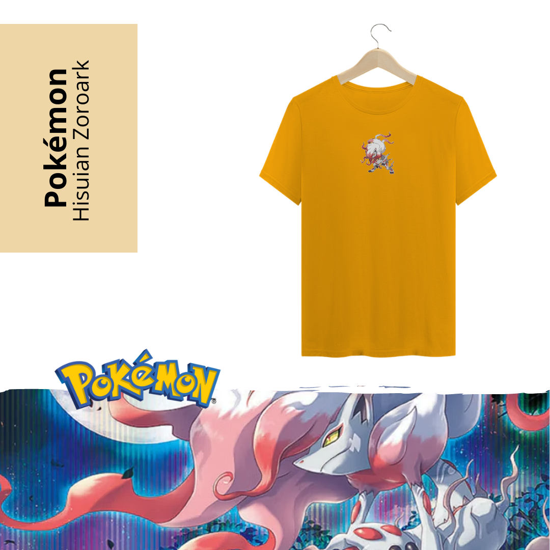 Nome do produto: Camiseta Hisuian Zoroark