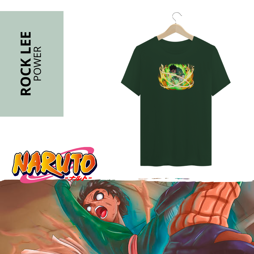 Nome do produto: Camiseta Rock Lee Power
