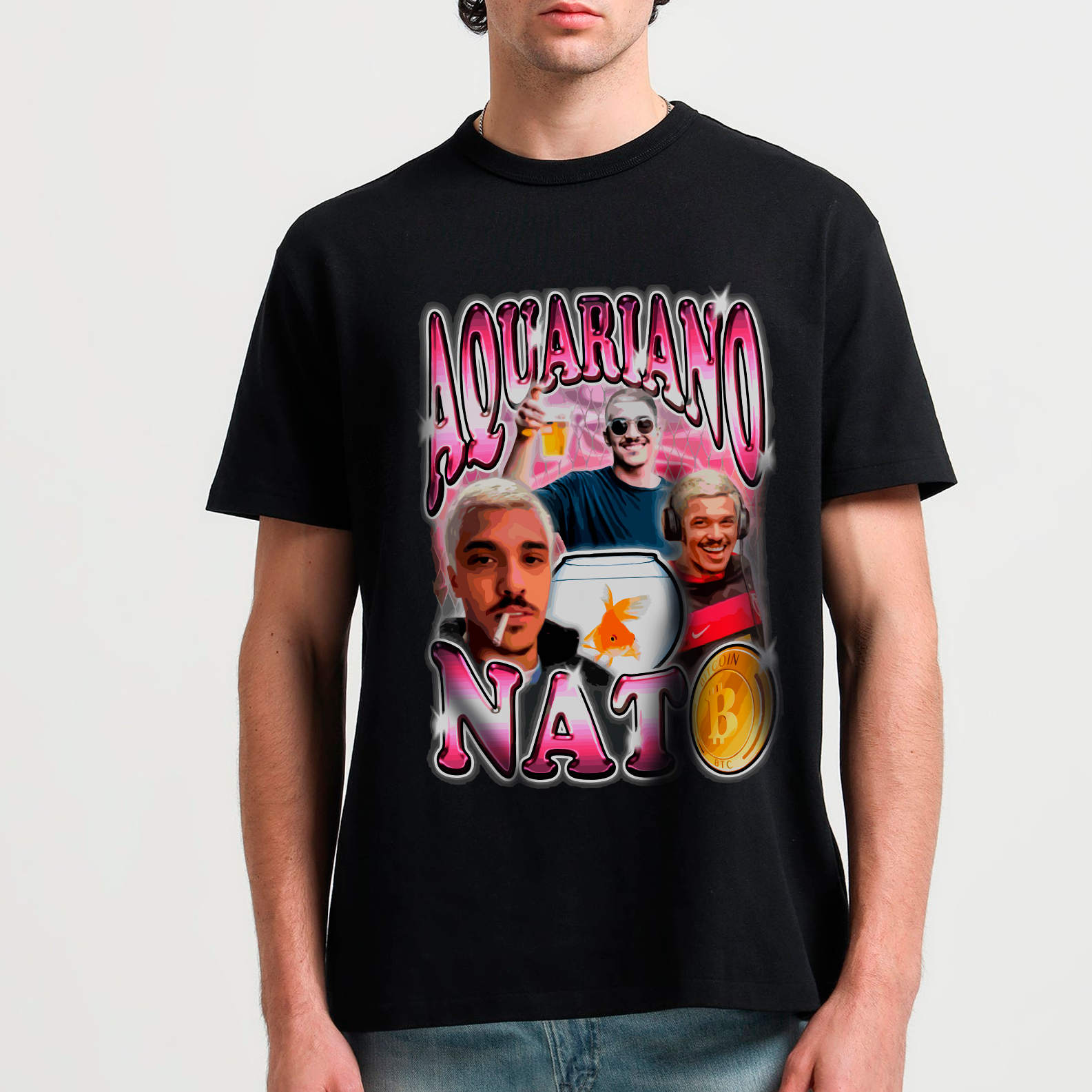 Nome do produto: Camiseta Chico Aquariano Graphic Tee