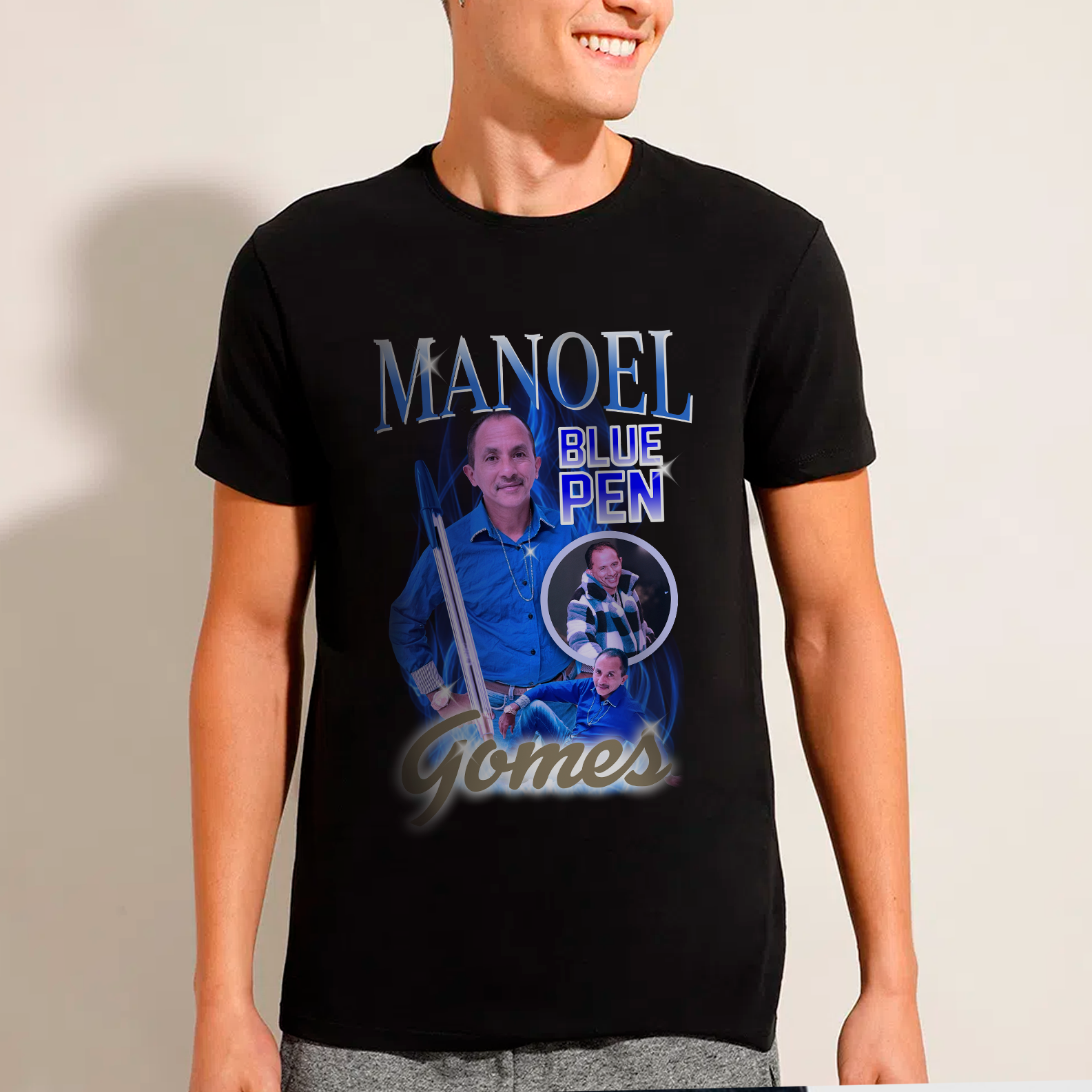 Nome do produto: Camiseta Manoel Gomes Graphic Tee