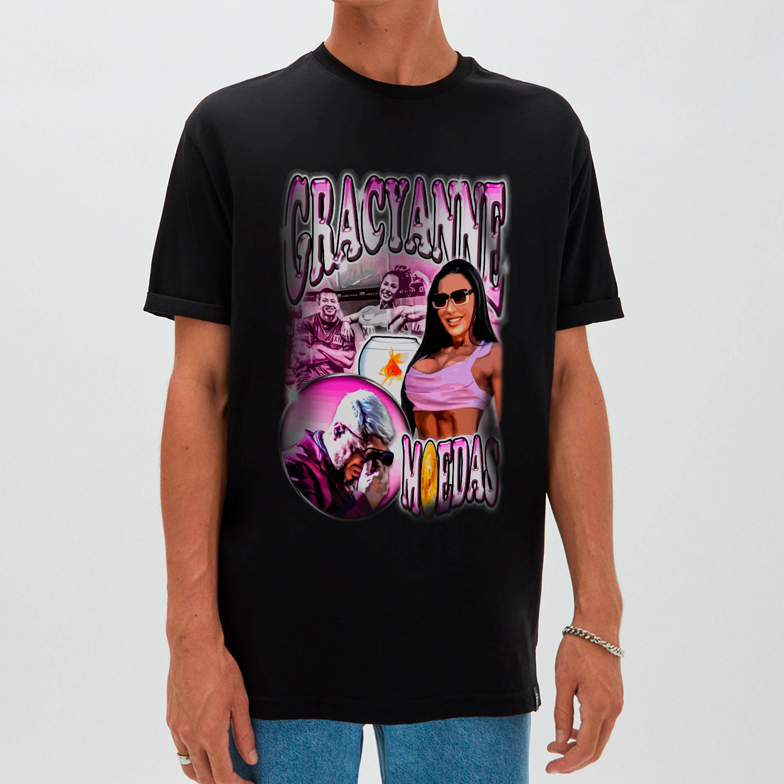 Nome do produto: Camiseta Gracyanne Graphic Tee