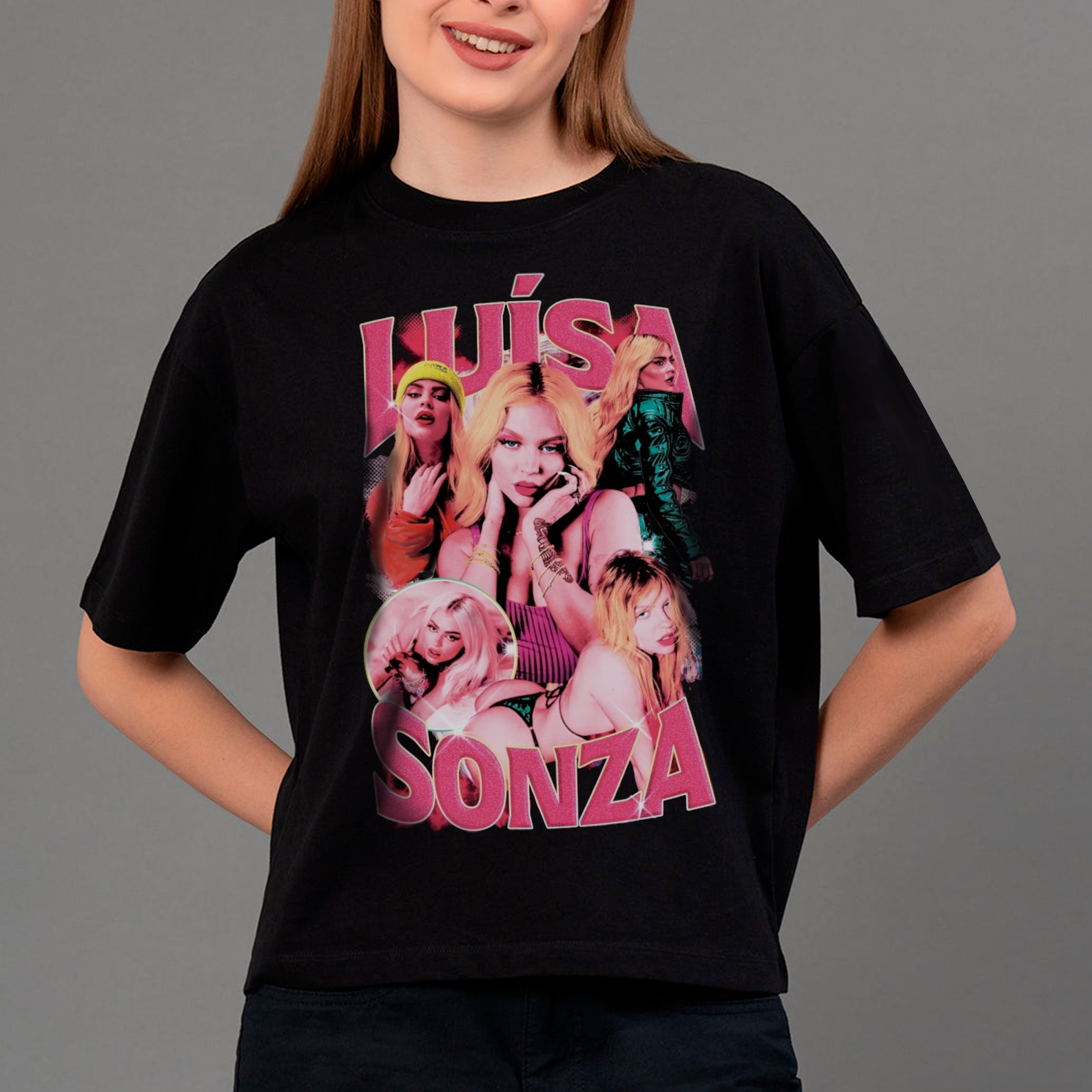 Nome do produto: Camiseta Luísa Sonza Graphic Tee