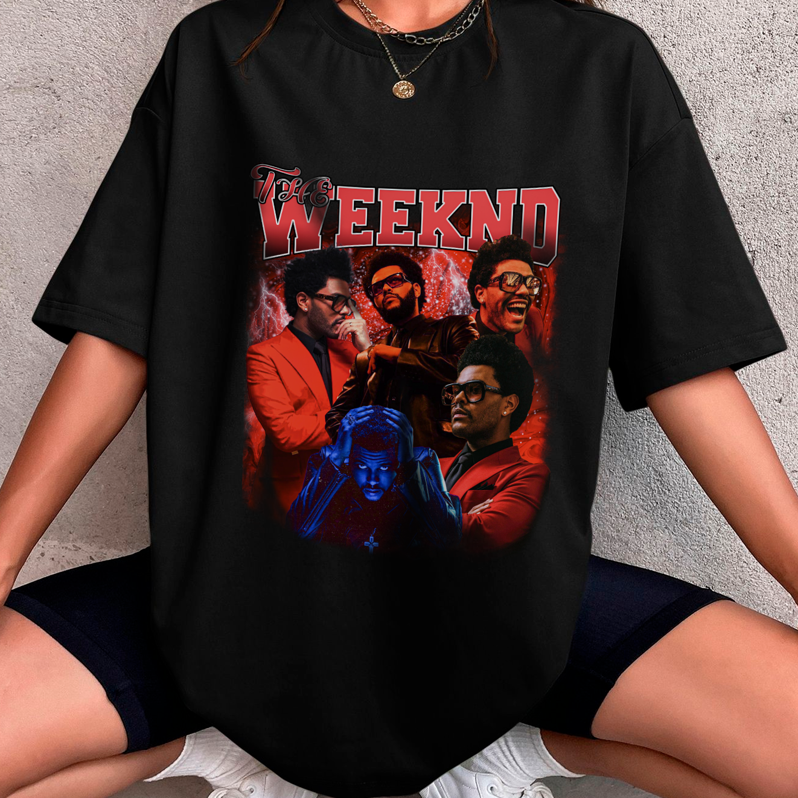 Nome do produto: Camiseta The Weekend Graphic Tee