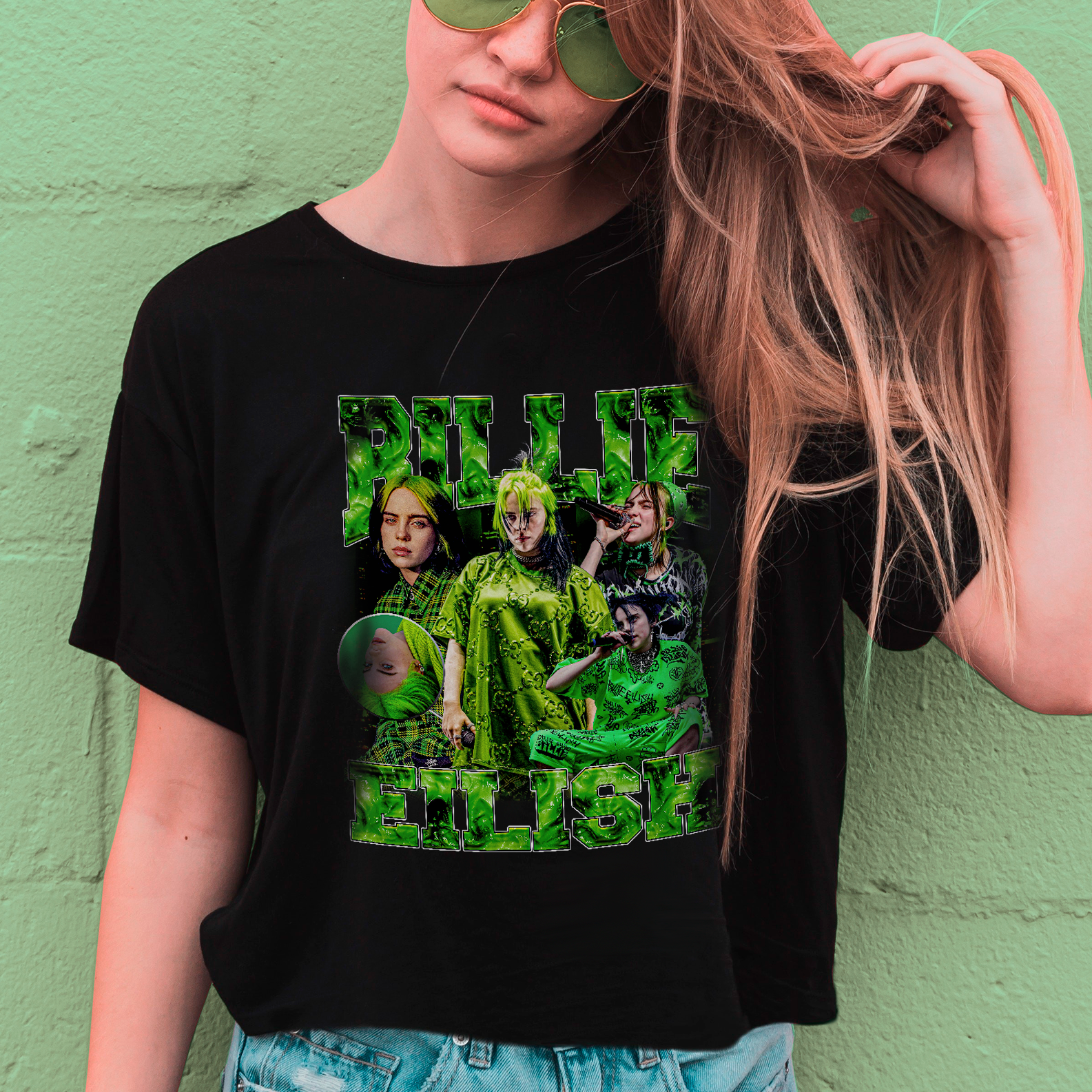 Nome do produto: Camiseta Billie Eilish Graphic Tee