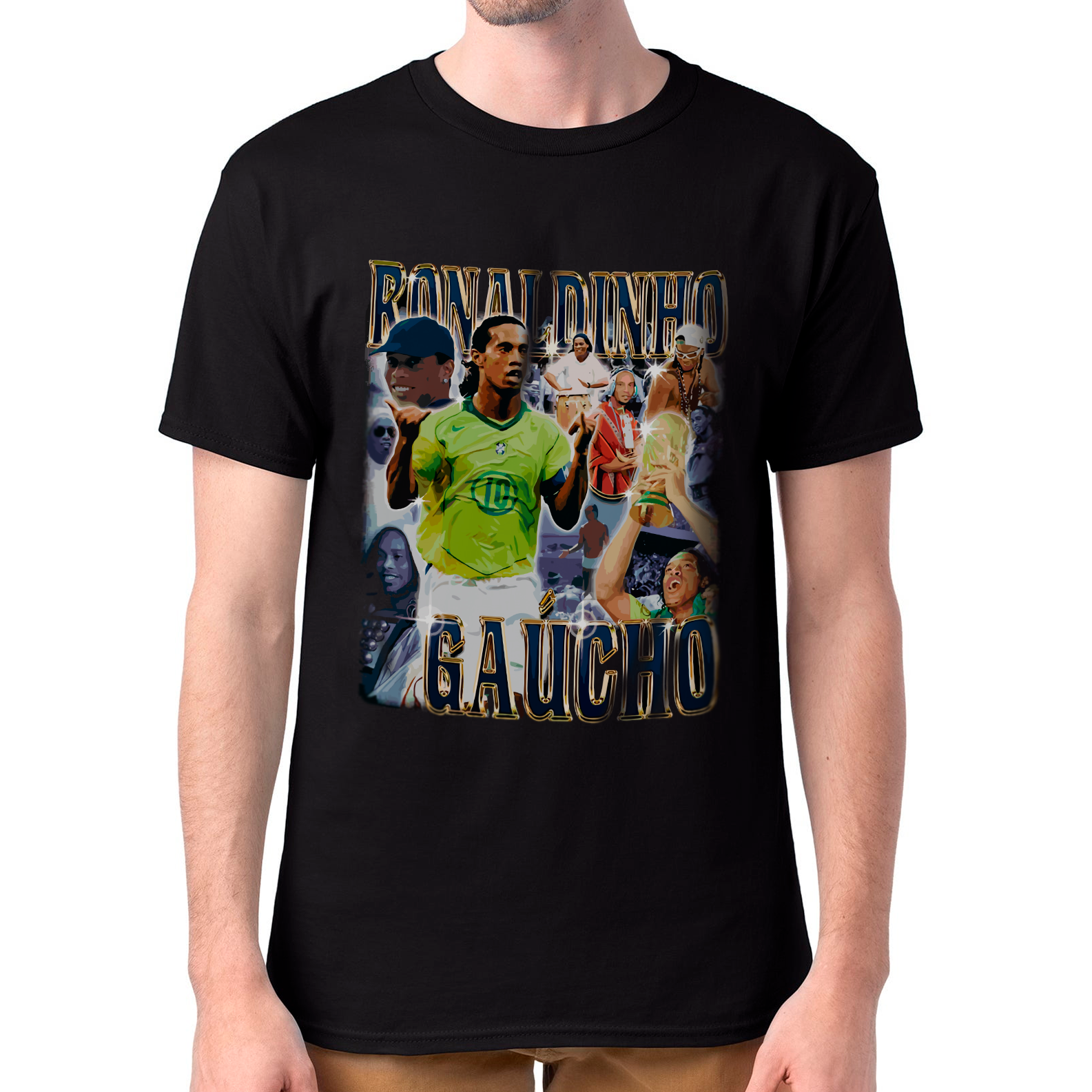 Nome do produto: Camiseta Ronaldinho Gaúcho Graphic Tee