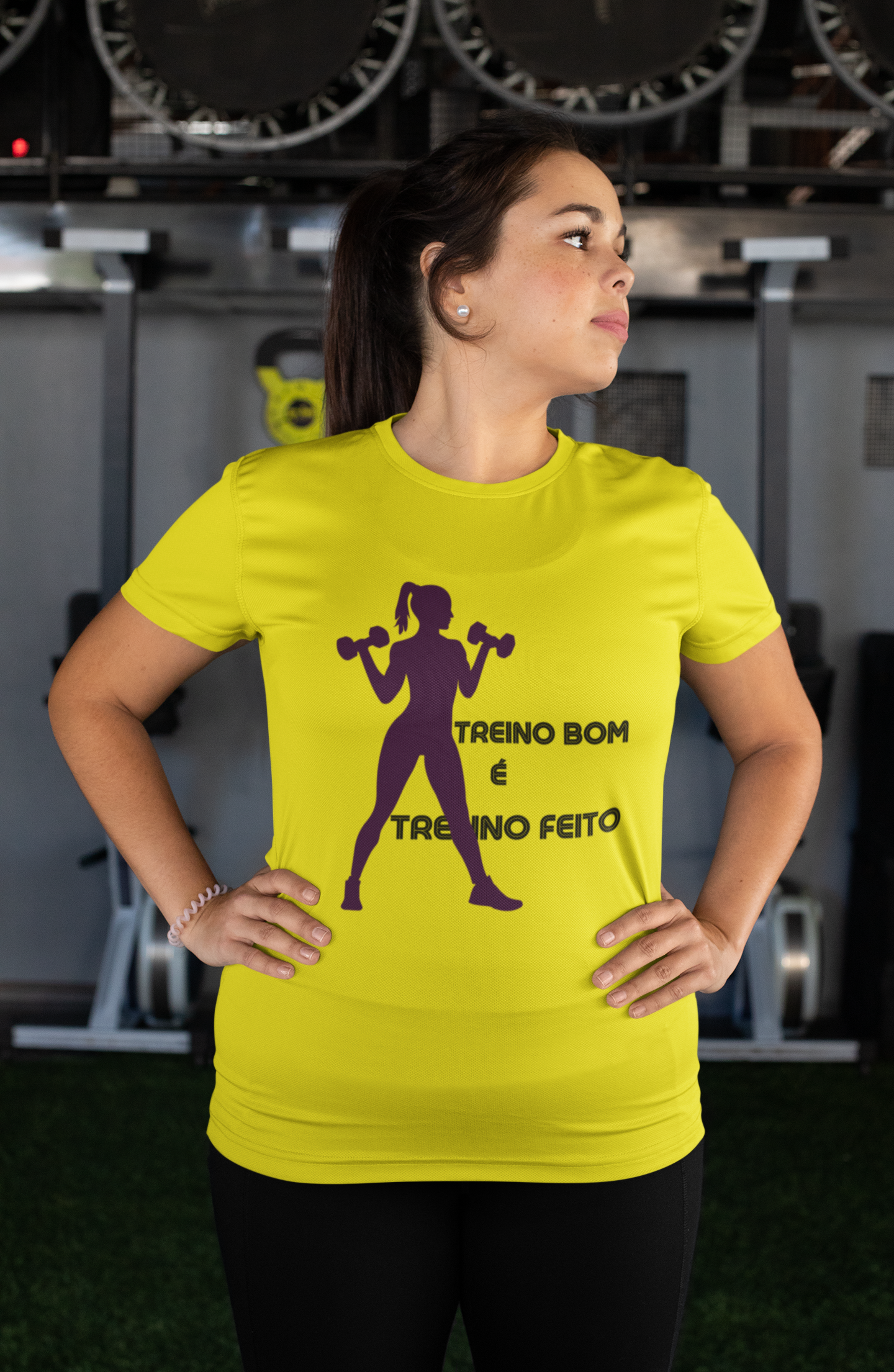 Nome do produto: CAMISETA FEMININA FT13 (FITNESS)