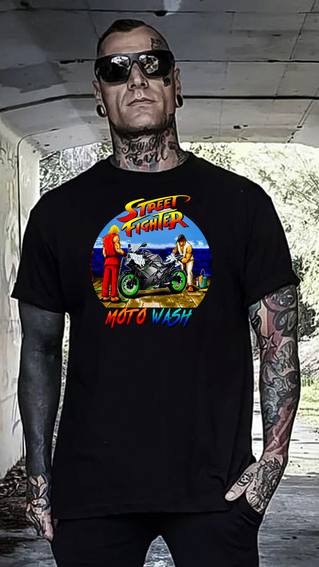 Nome do produto: CAMISETA YAMAHA XJ6F STREET FIGHTER