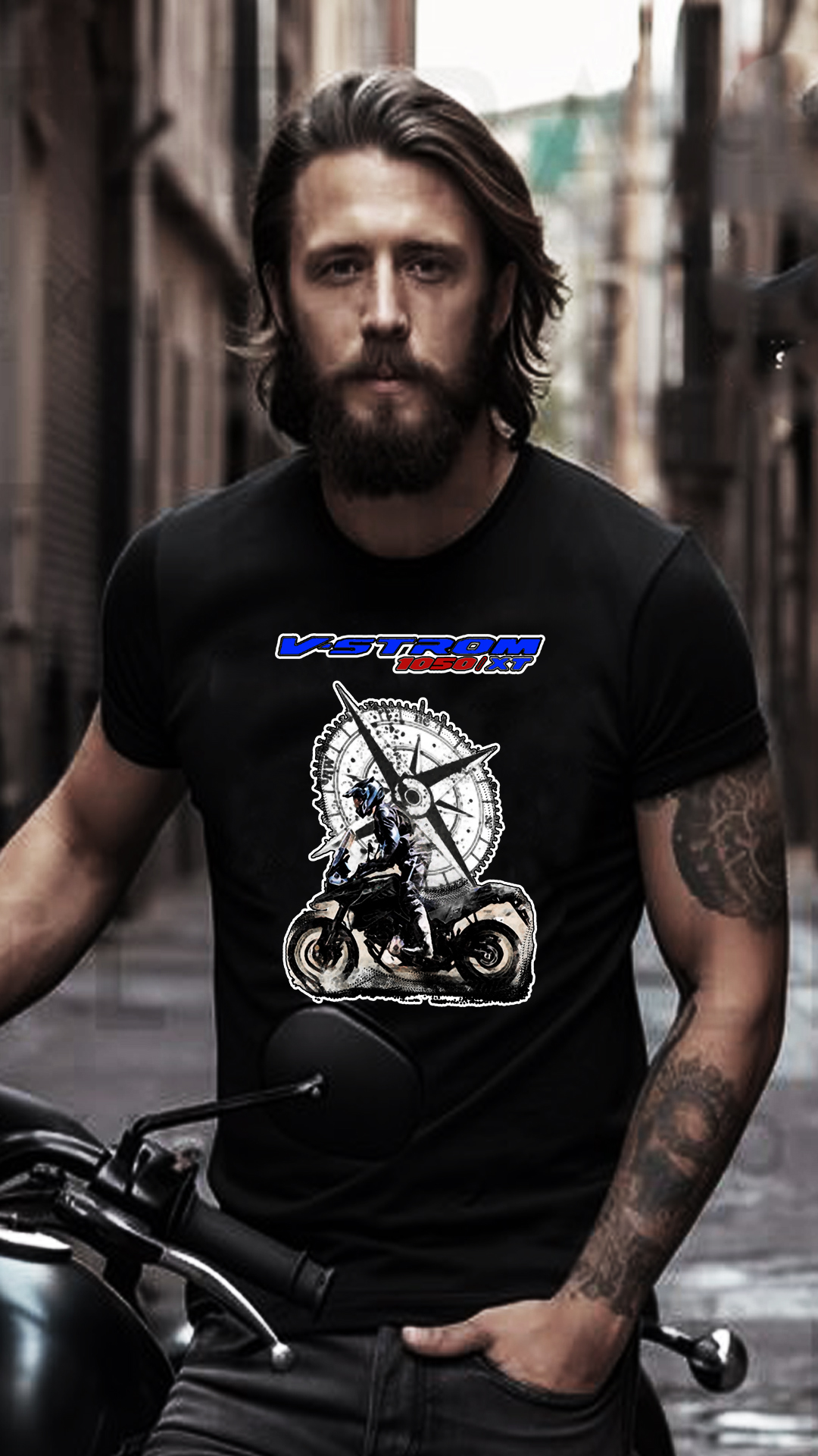 Nome do produto: CAMISETA SUZUKI V-STROM