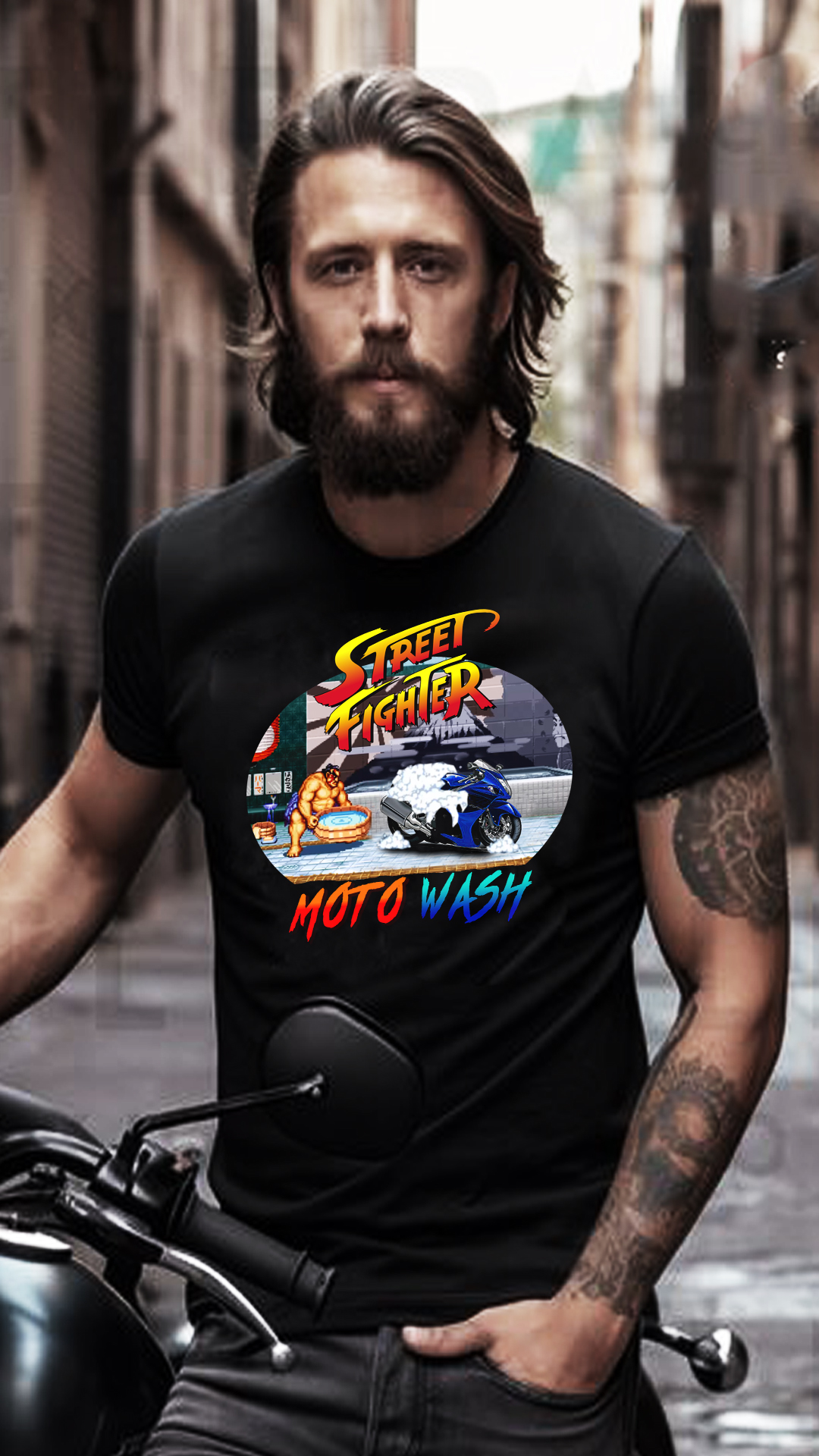 Nome do produto: CAMISETA STREET FIGHTER HAYABUSA