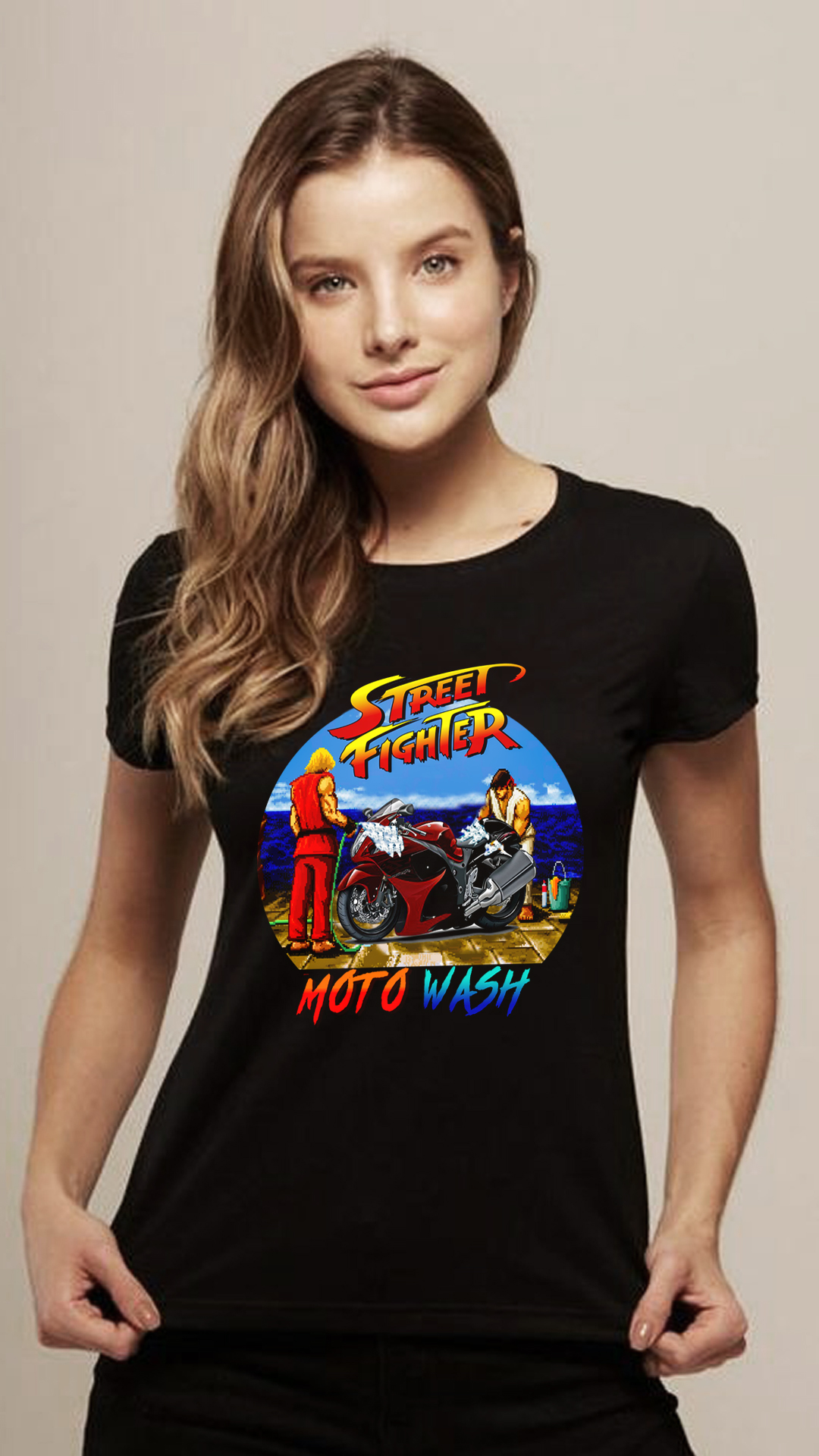 Nome do produto: CAMISETA FEMININA STREET FIGHTER HAYABUSA 2