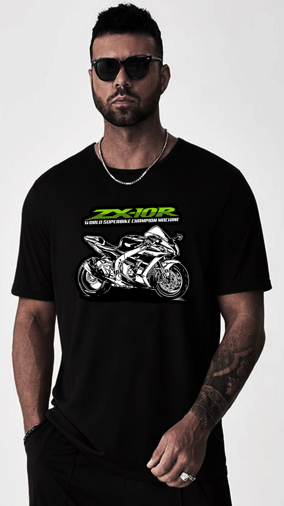 Nome do produto: CAMISETA KAWASAKI ZX 10R