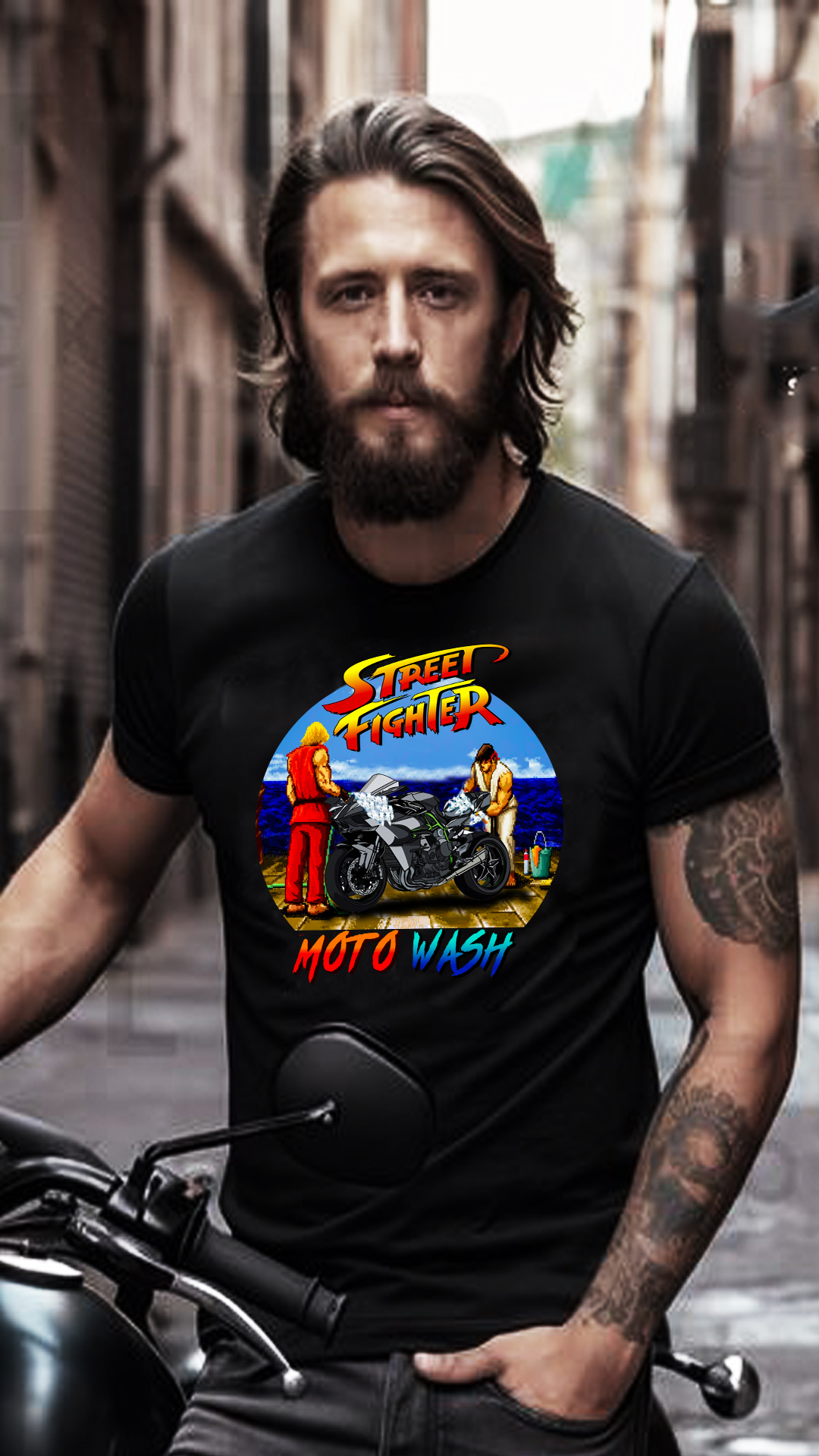 Nome do produto: CAMISETA STREET FIGHTER NINJA H2