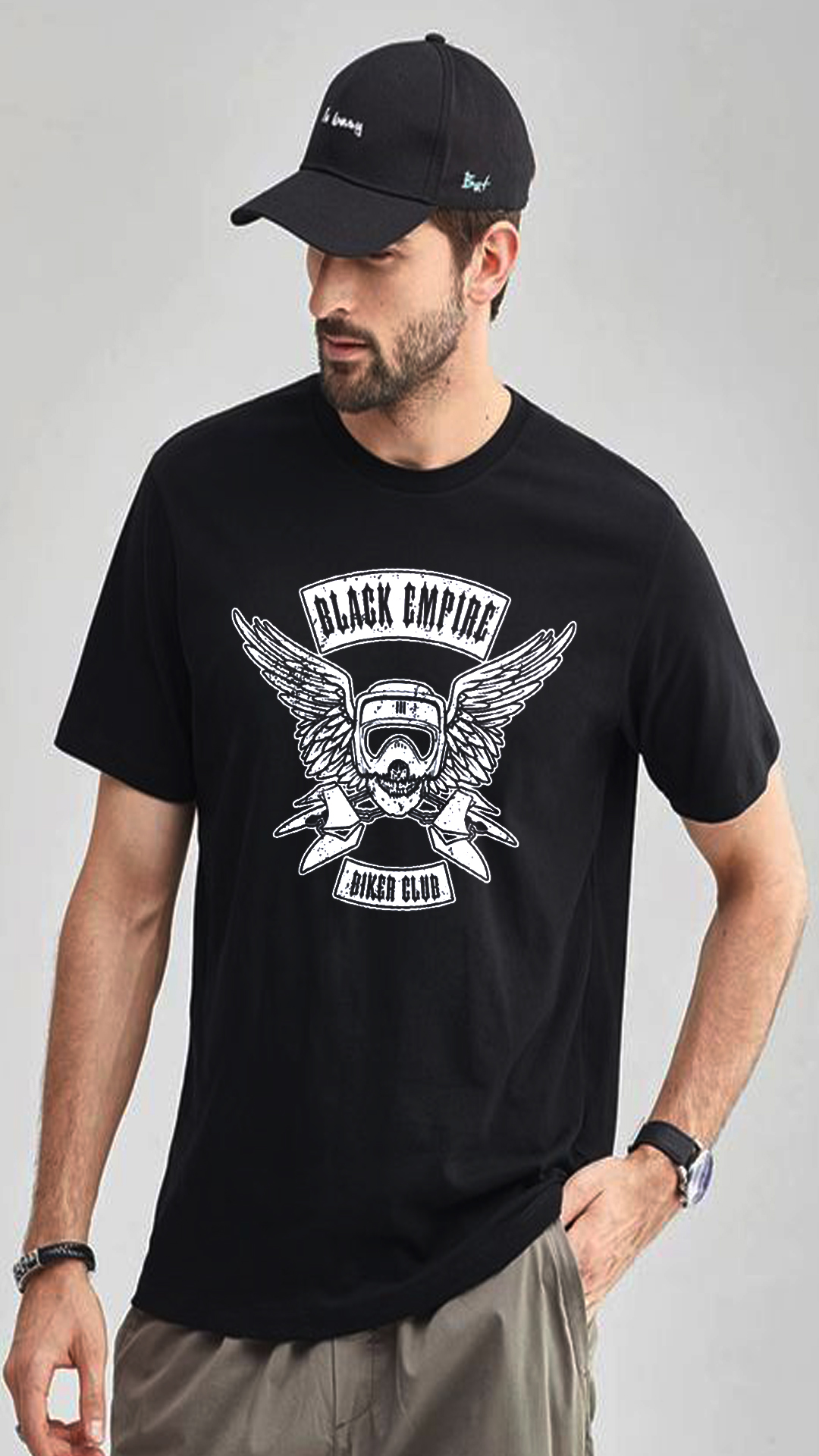 Nome do produto: CAMISETA  STAR WARS BLACK EMPIRE