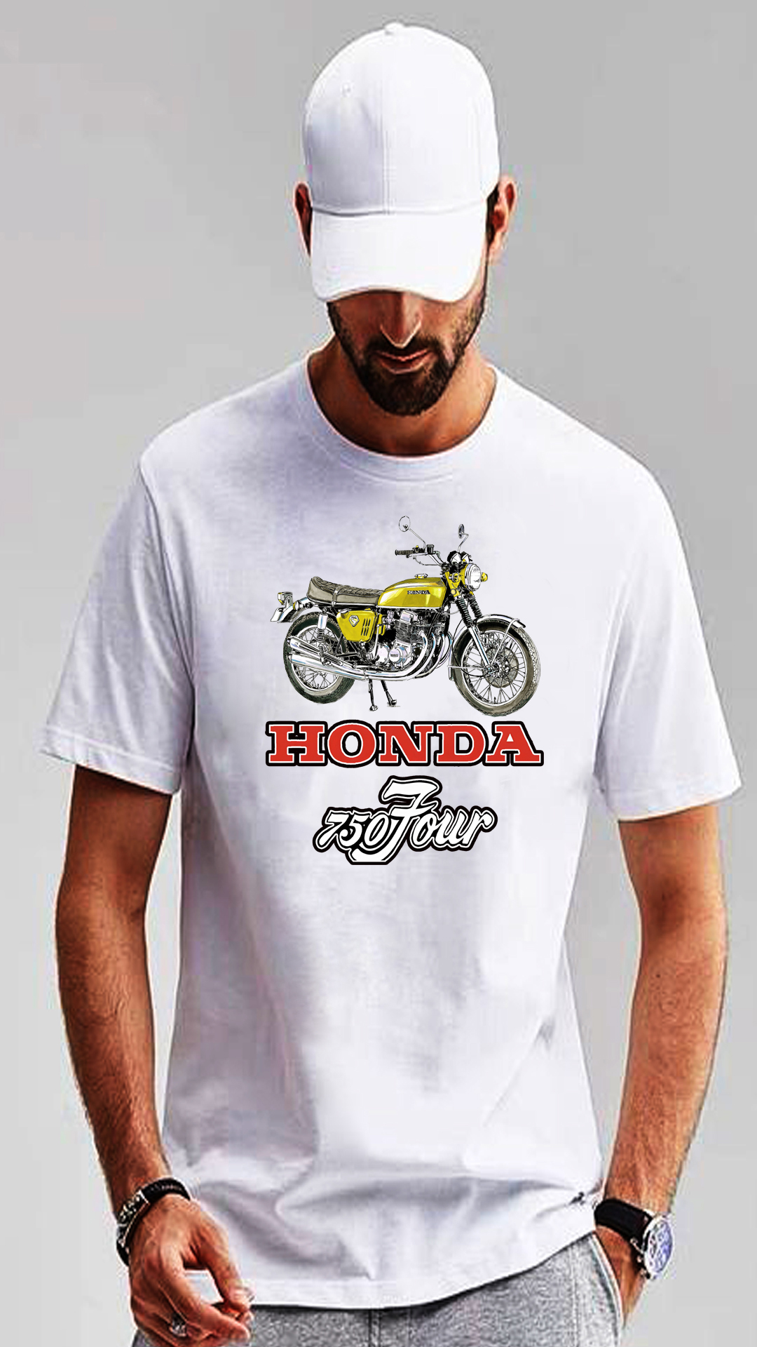 Nome do produto: CAMISETA HONDA 750 FOUR