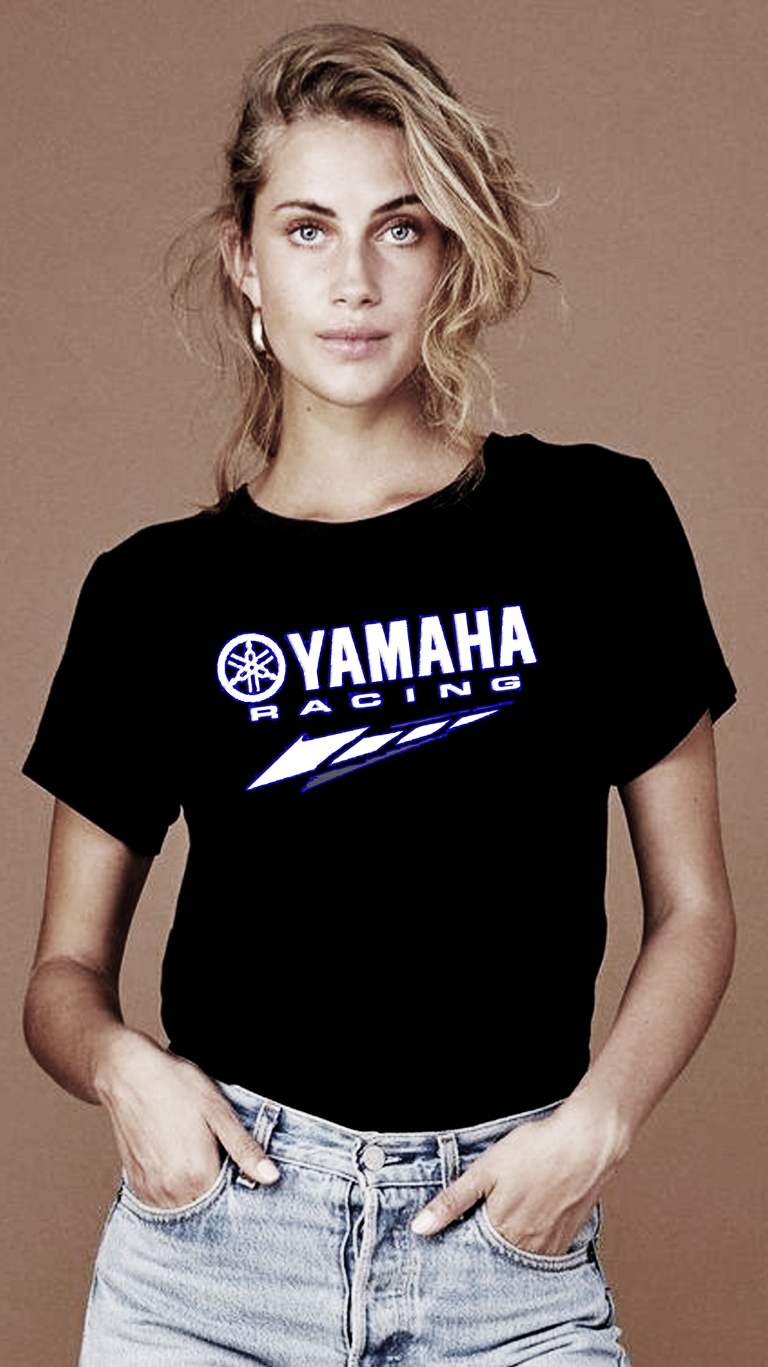 Nome do produto: CAMISETA FEMININA YAMAHA RACING