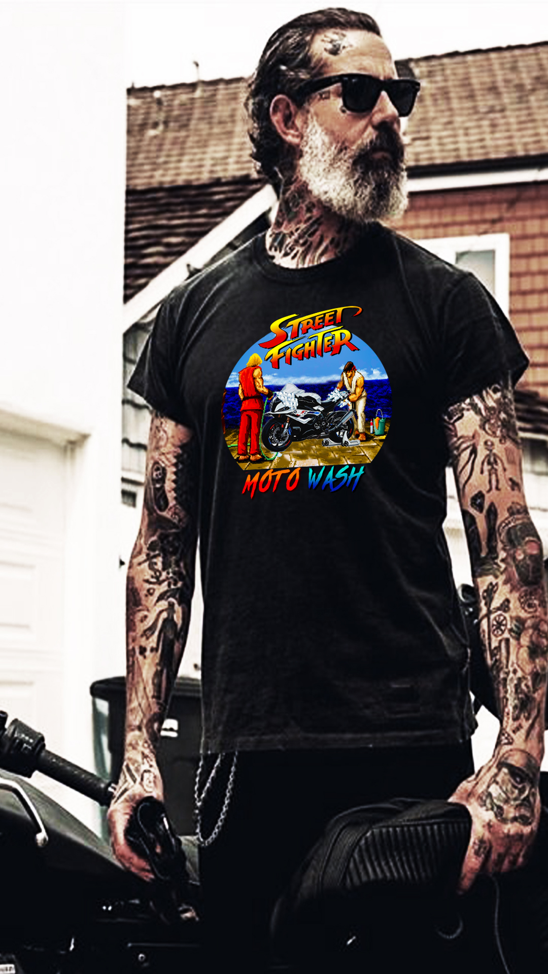 Nome do produto: CAMISETA STREET FIGHTER BMW S1000
