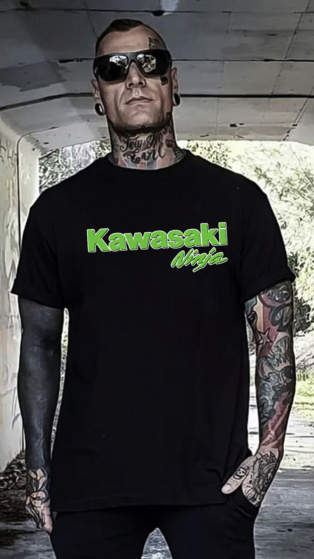 Nome do produto: CAMISETA KAWASAKI NINJA