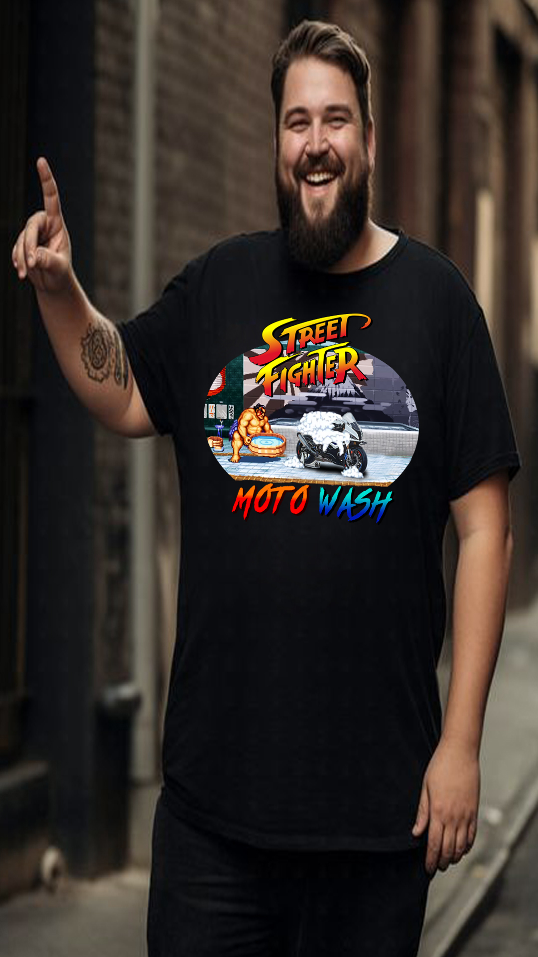 Nome do produto: CAMISETA STREET FIGHTER BMW S1000RR