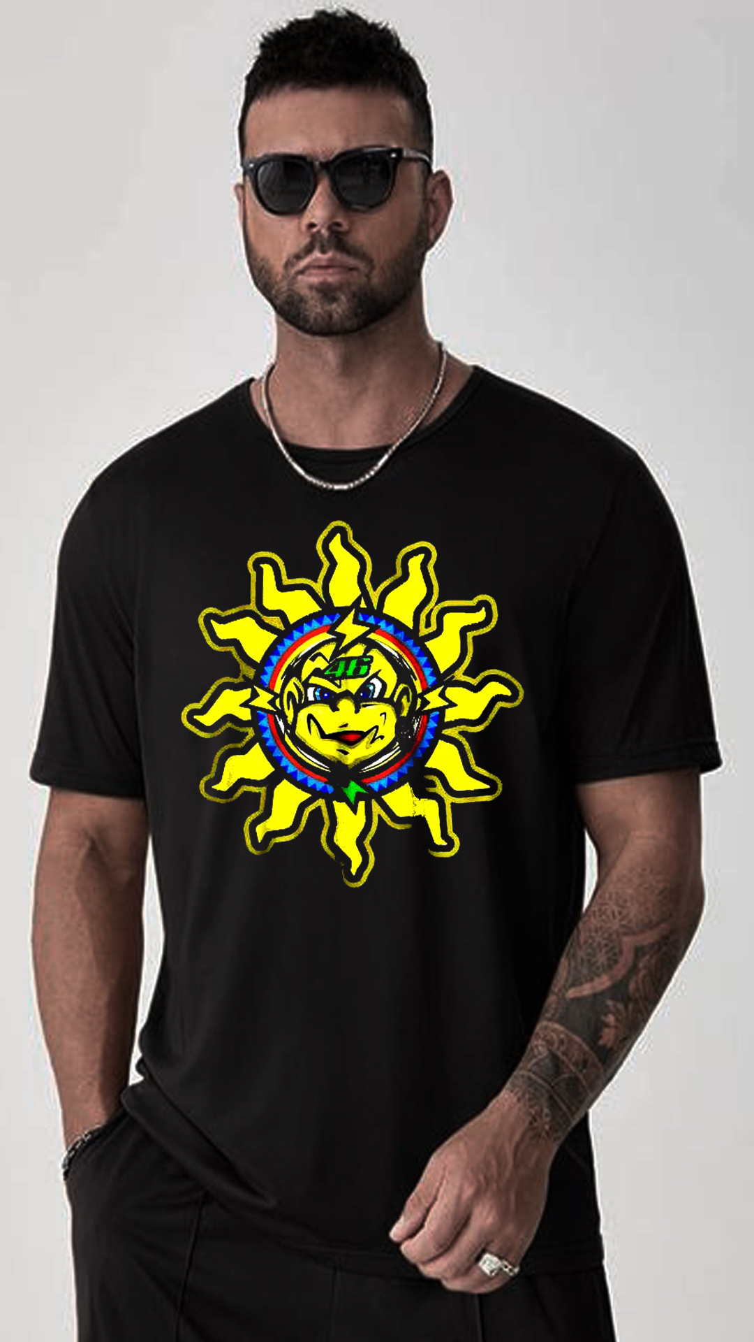 Nome do produto: CAMISETA VALENTINO ROSSI SOL