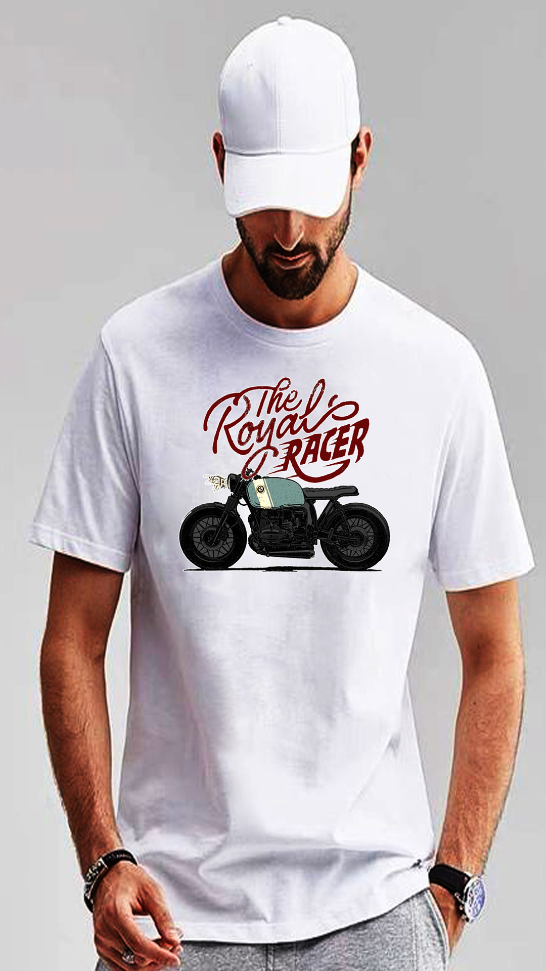 Nome do produto: CAMISETA ROYAL ENFIELD RACER