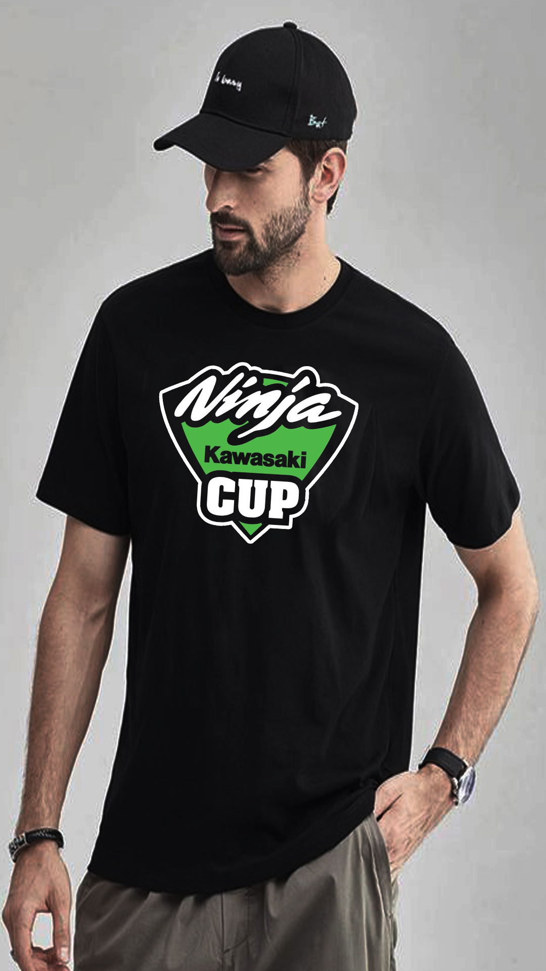 Nome do produto: CAMISETA KAWASAKI NINJA CUP
