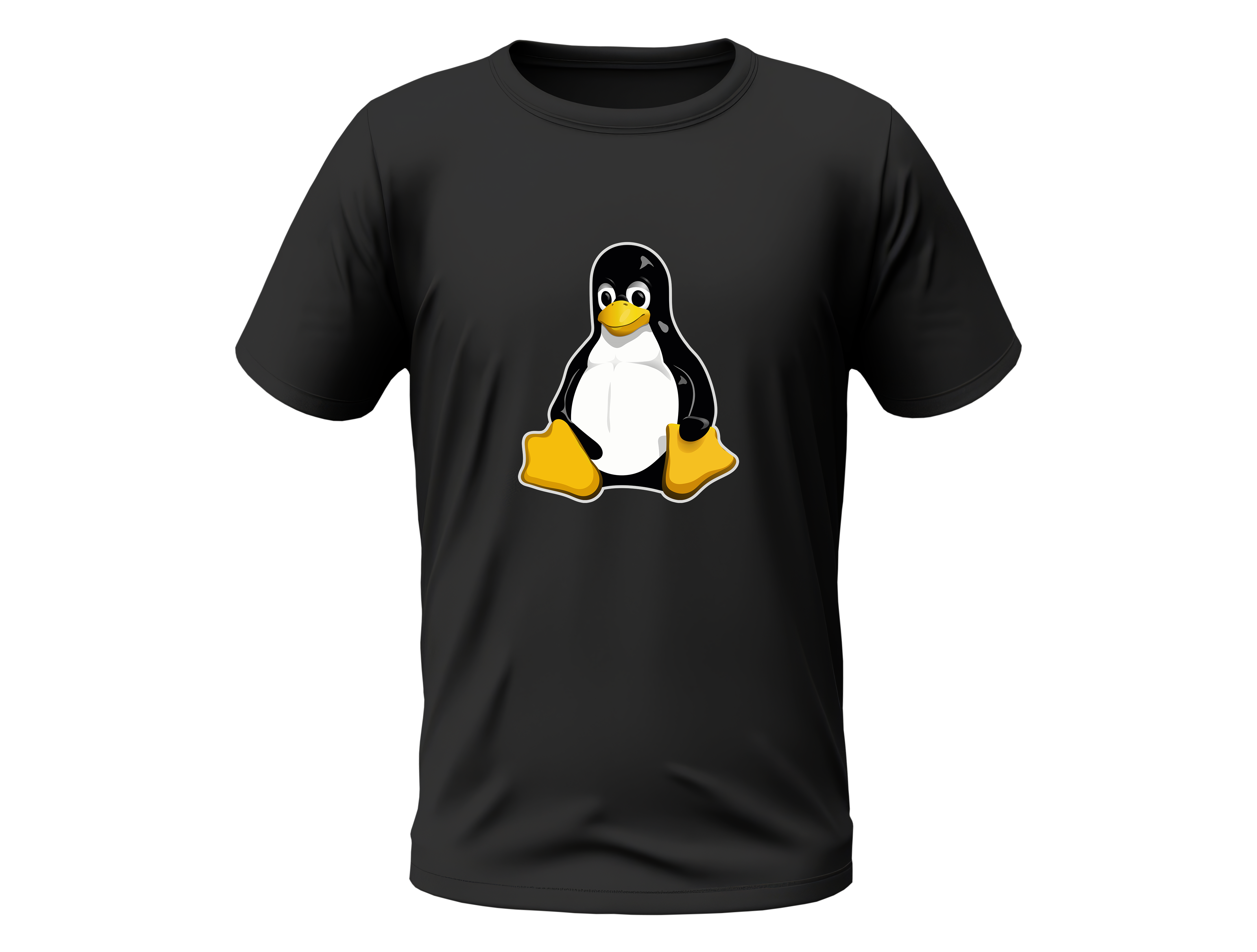 Nome do produto: Camisa Linux Preta