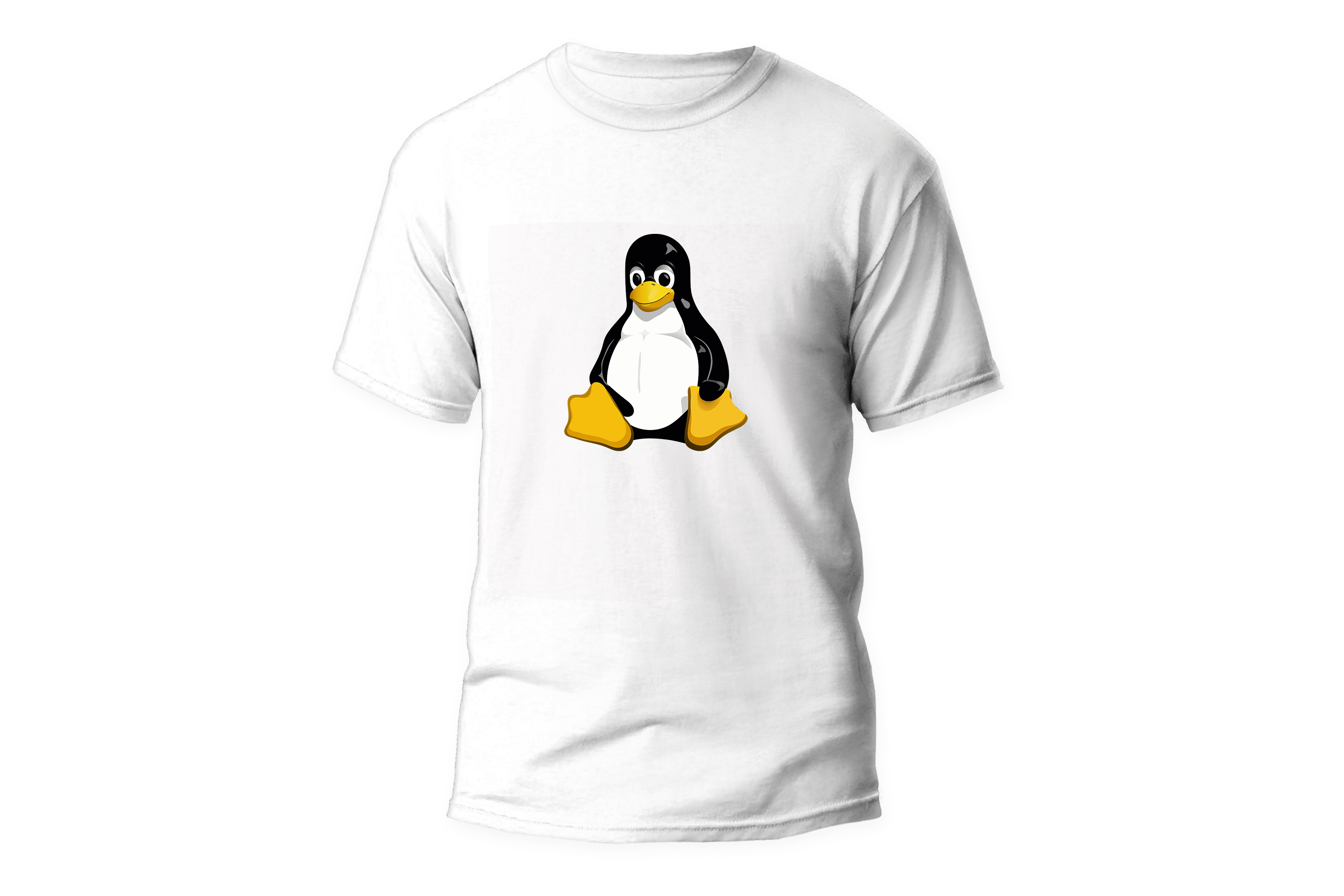Nome do produto: Camisa Linux  Branca