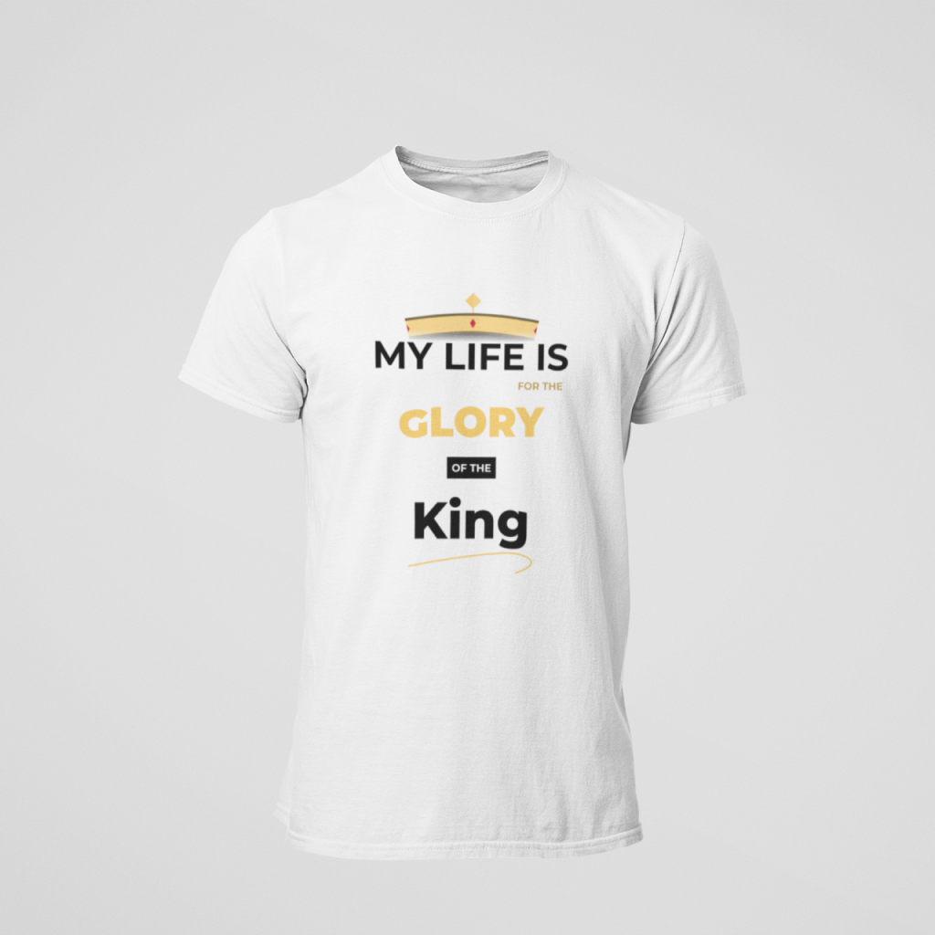 Nome do produto: My life is for the glory of the King