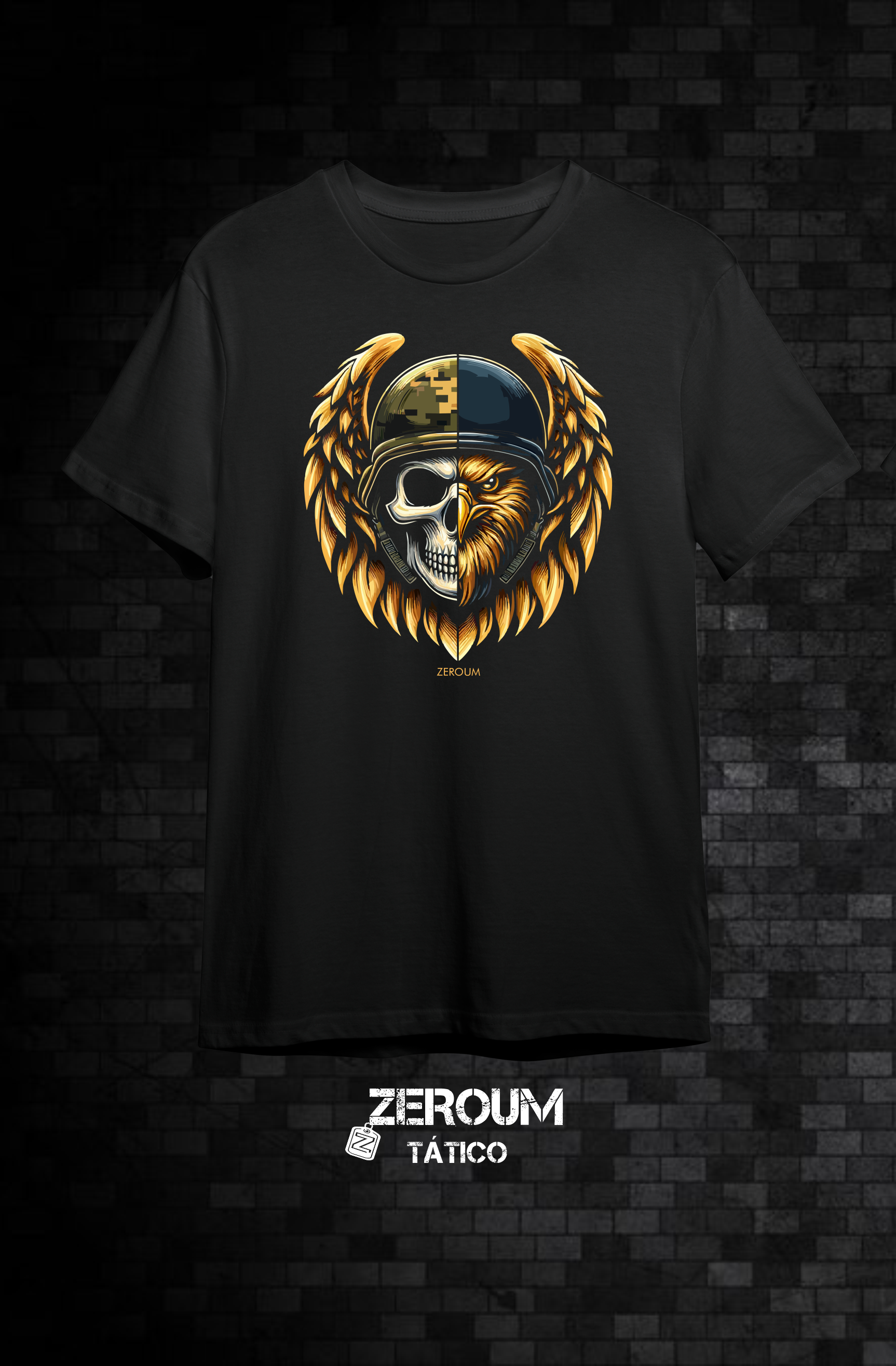 Nome do produto: T SHIRT ÁGUIA