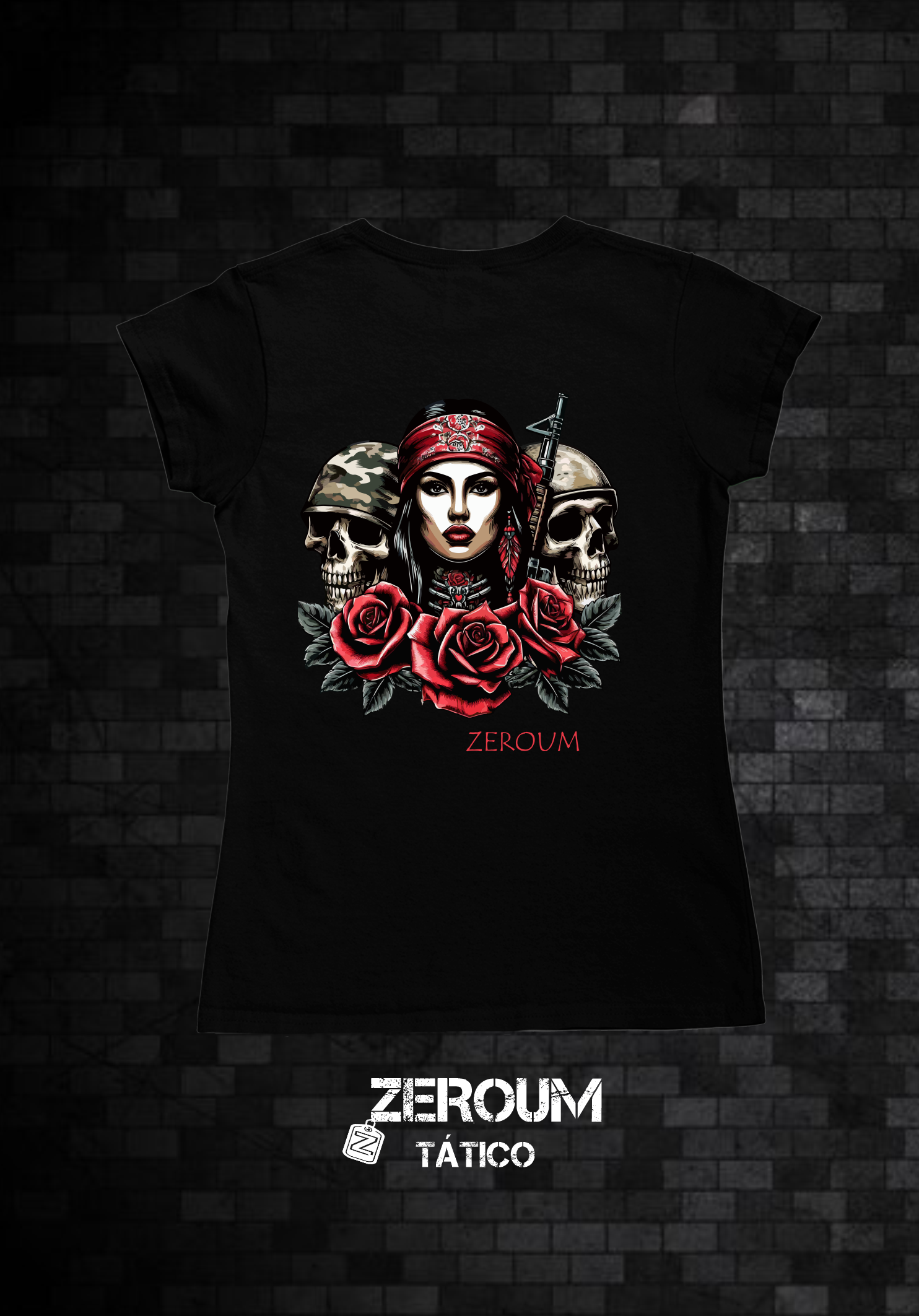 Nome do produto: BABY LONG CAVEIRAS