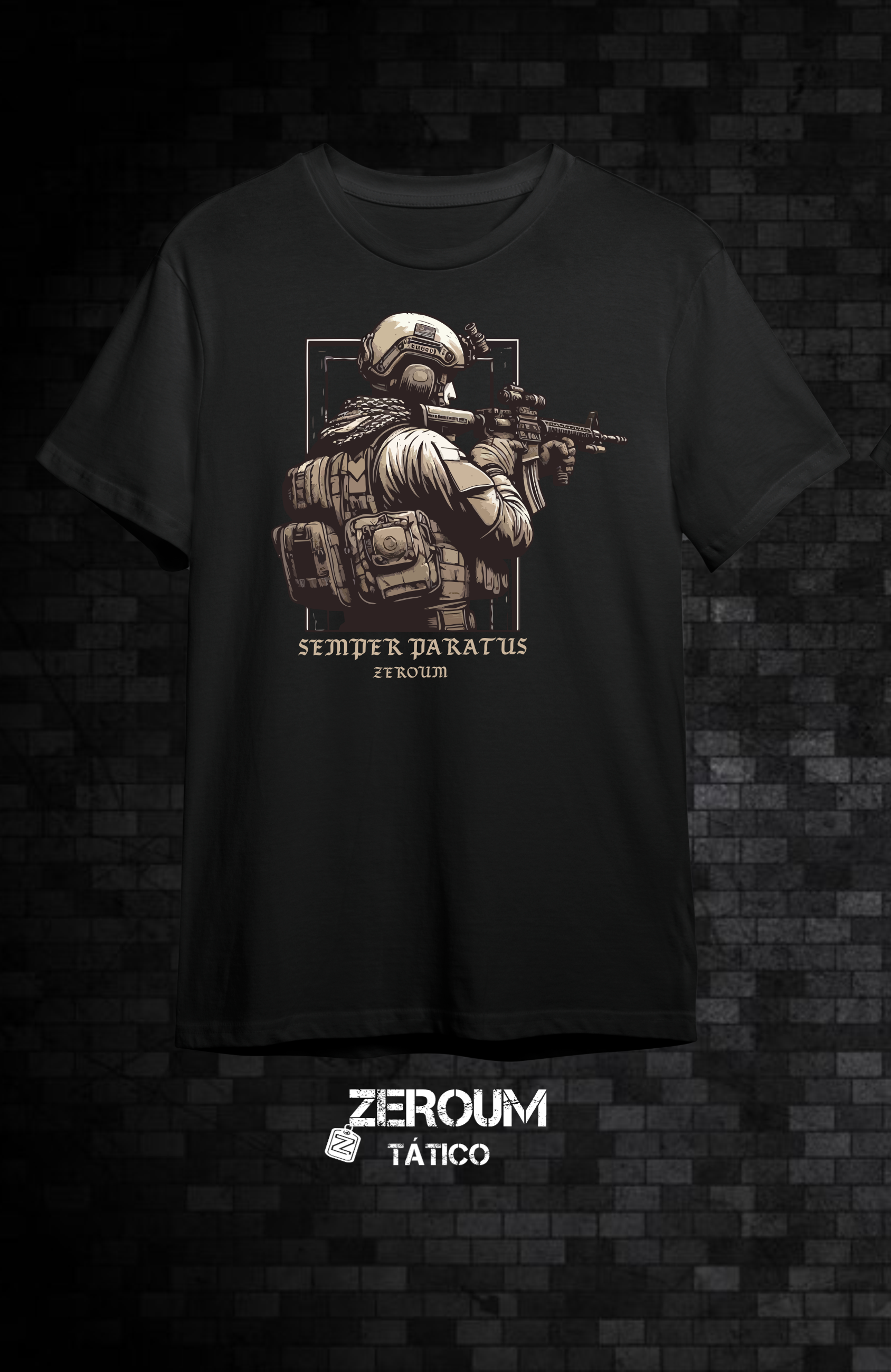 Nome do produto: T SHIRT SEMPER PARATUS