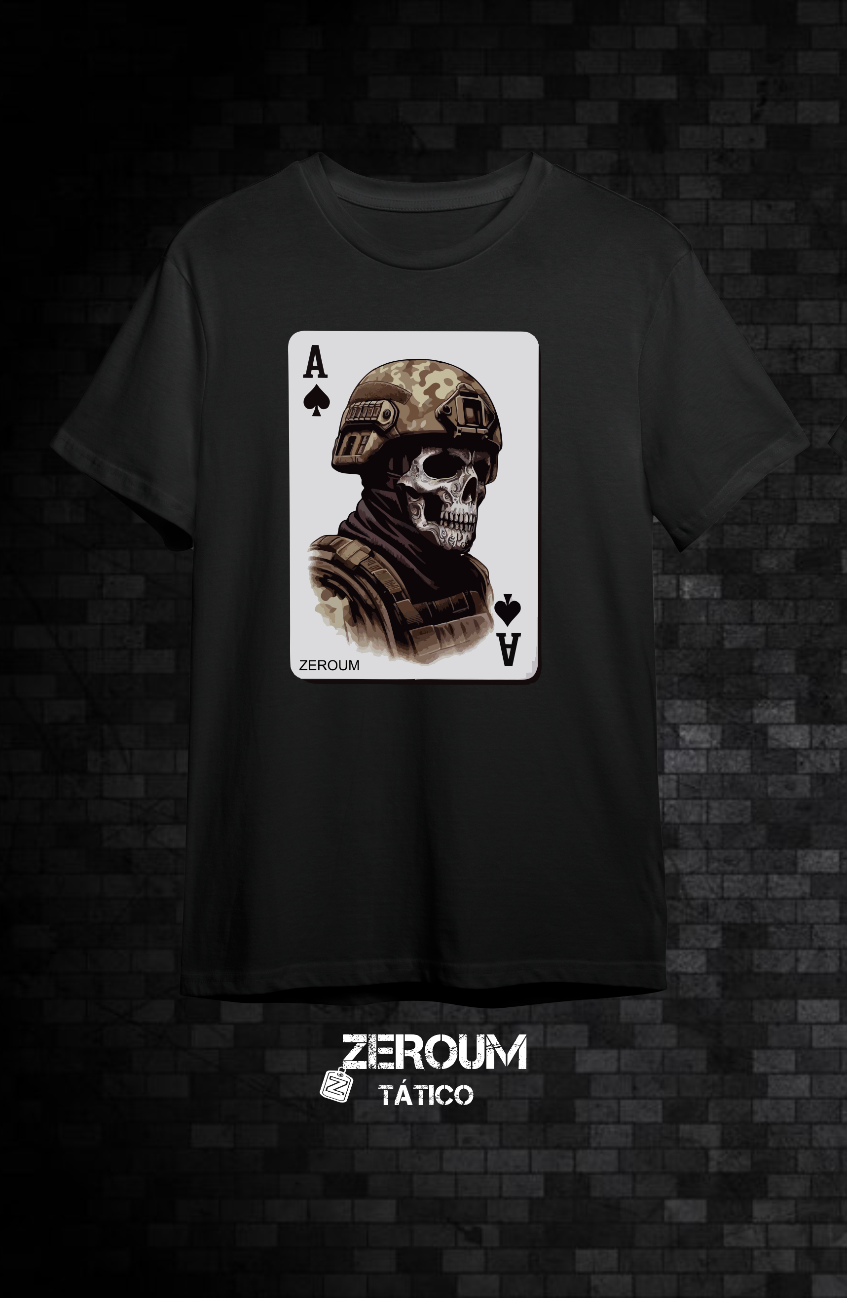 Nome do produto: T SHIRT Baralho tático