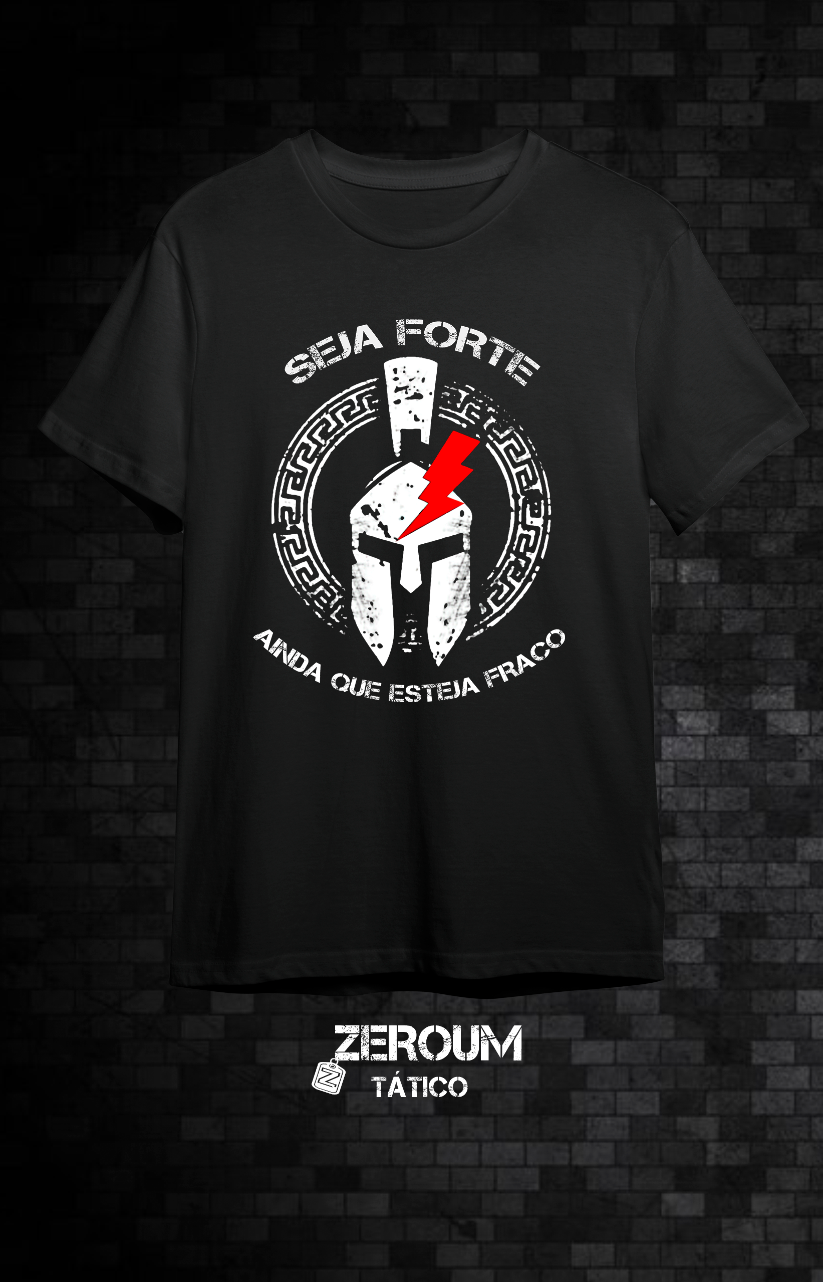 Nome do produto: T SHIRT SERVIR E PROTEGER 