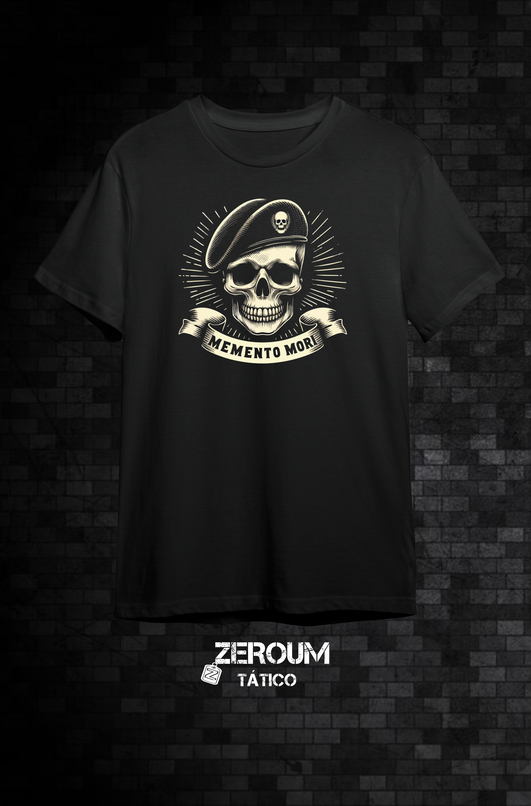 Nome do produto: T SHIRT MEMENTO MORI 