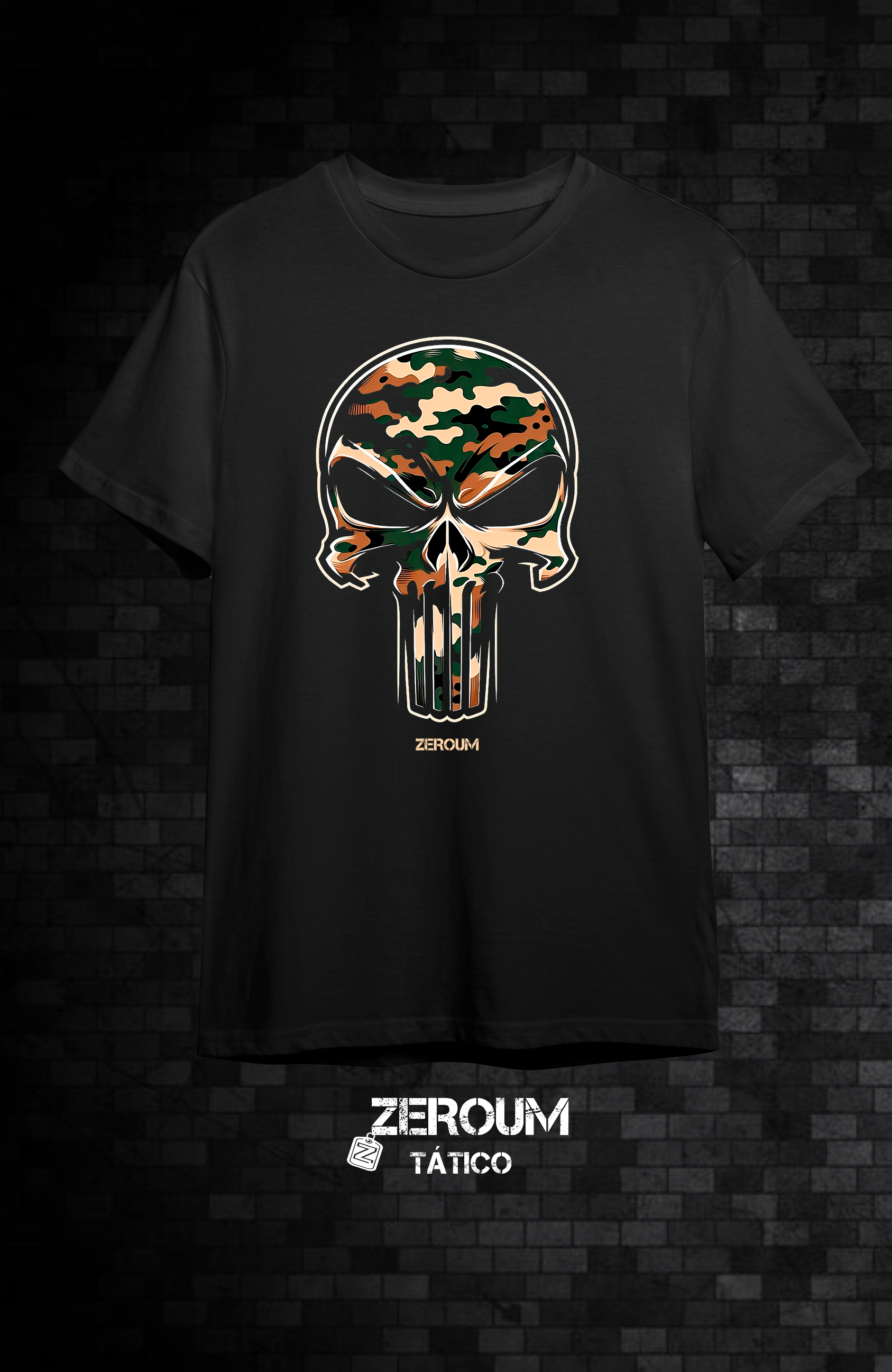 Nome do produto: T SHIRT PUNISHER