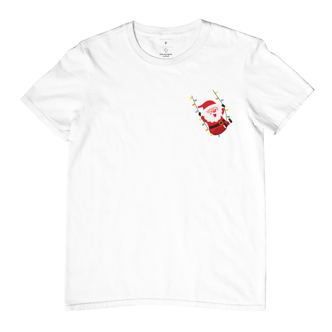 Nome do produto: Camiseta | Papai Noel Pisca Pisca ✨