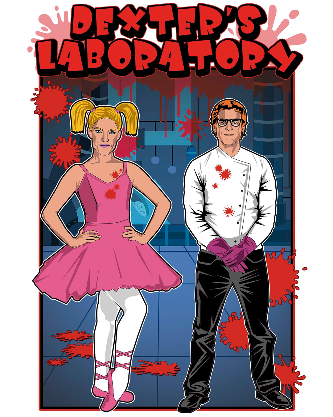 Nome do produto: Camiseta Laboratório Dexter Morgan 