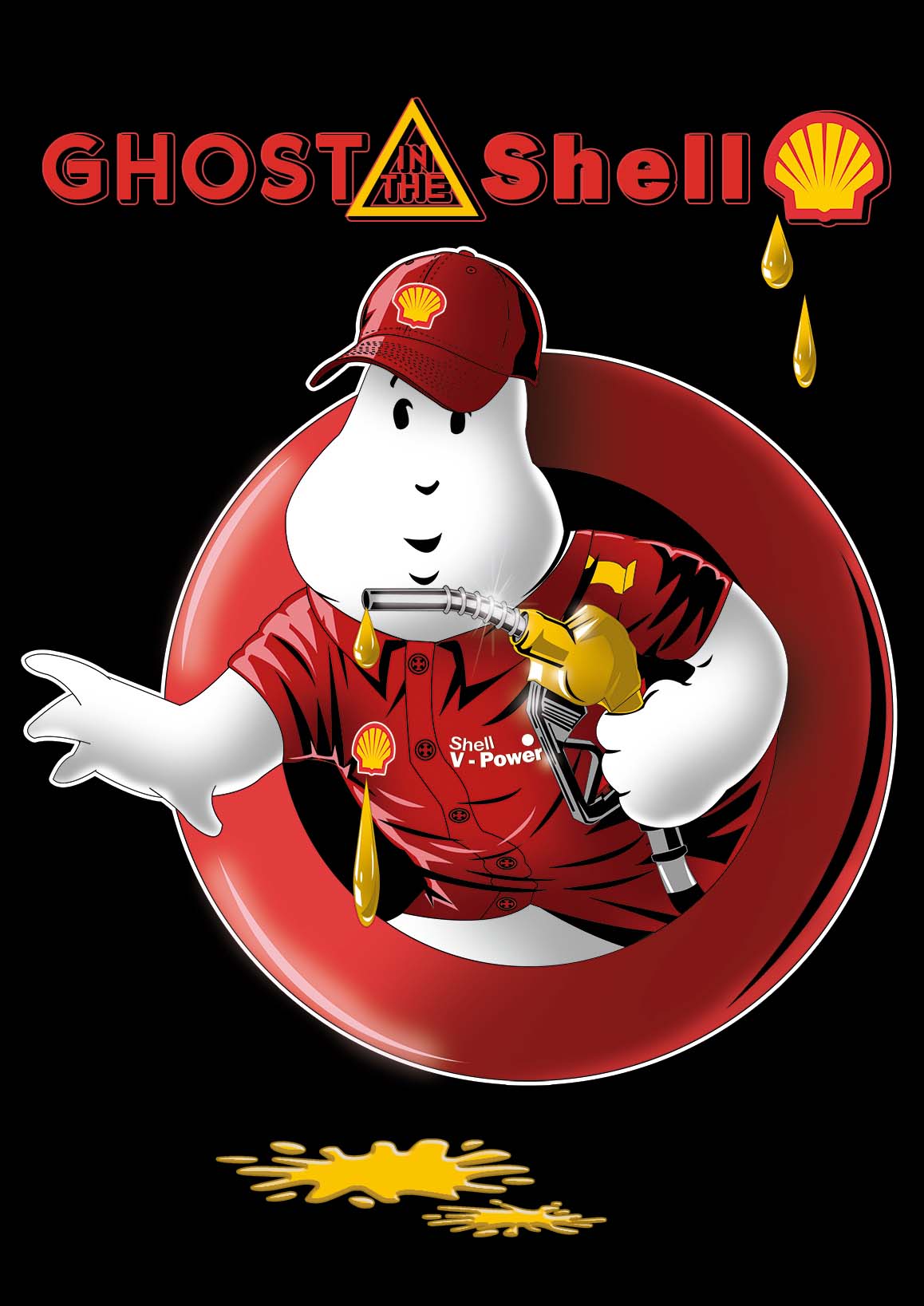 Nome do produto: Camiseta Ghost in the Shell 