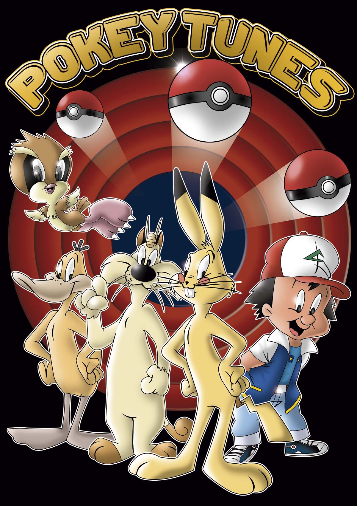 Nome do produto: Camiseta Looney Tunes (Pokémon)