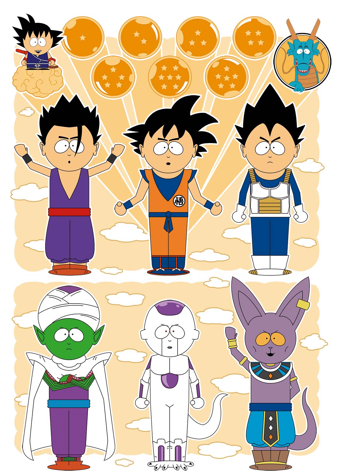 Nome do produto: Camiseta Dragon Ball - SP style 