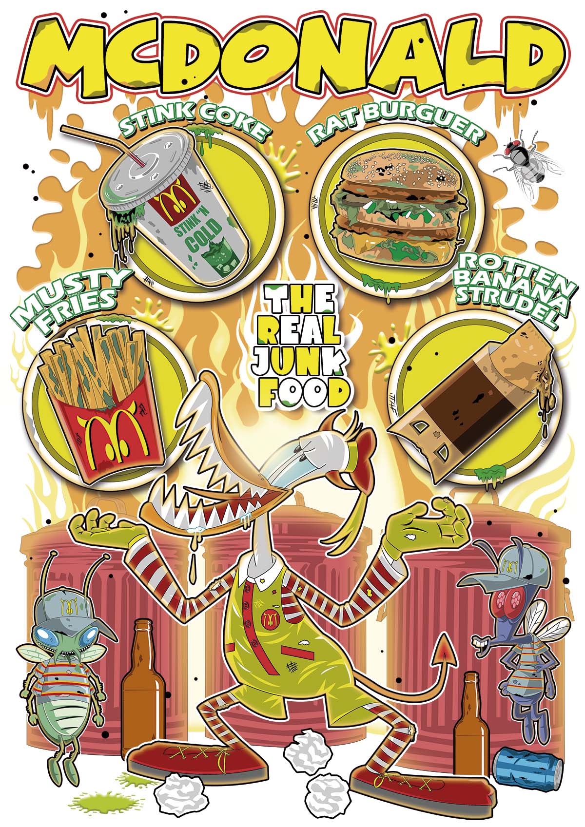 Nome do produto: Camiseta McDonald versão \