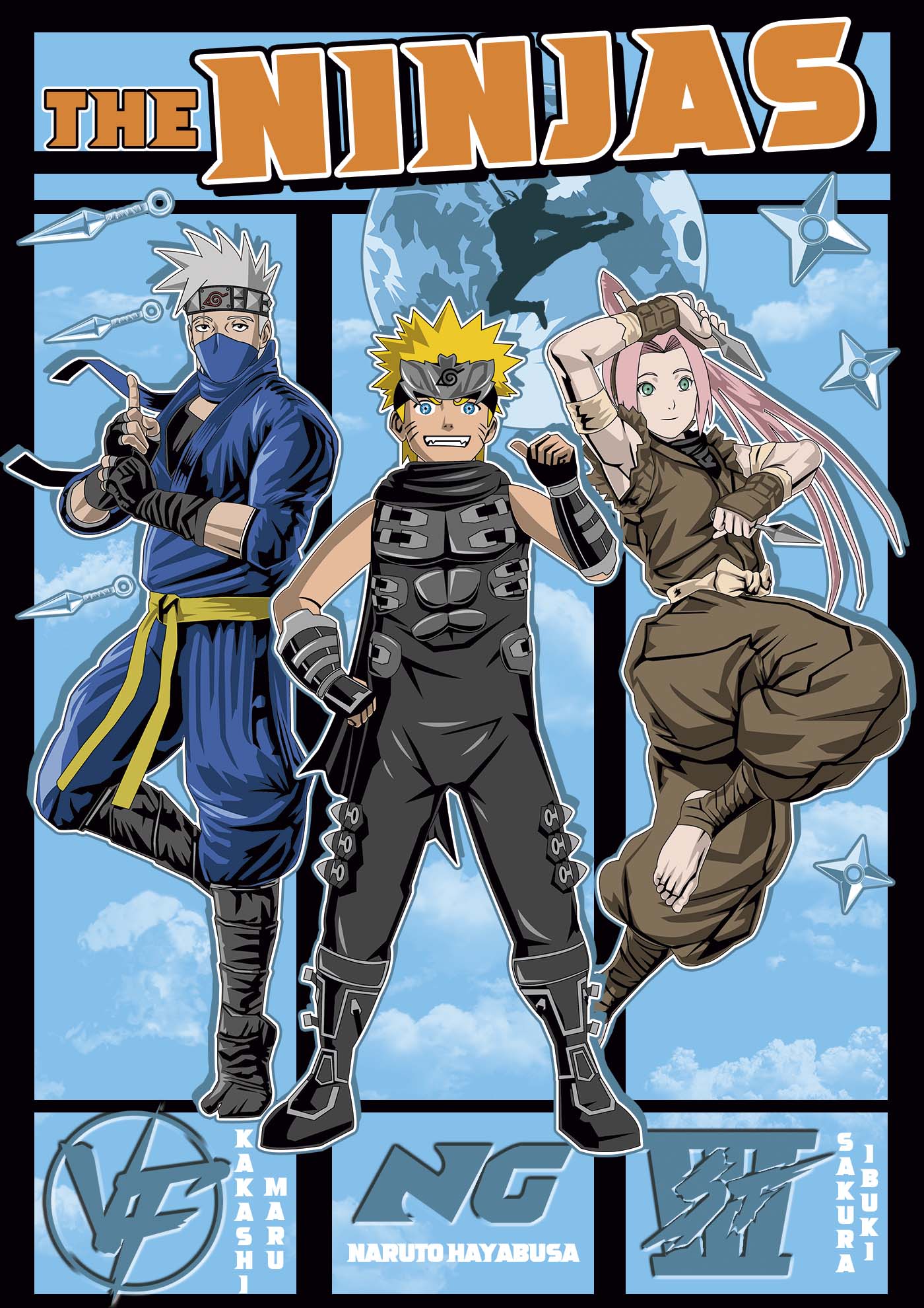 Nome do produto: Camiseta The Ninjas