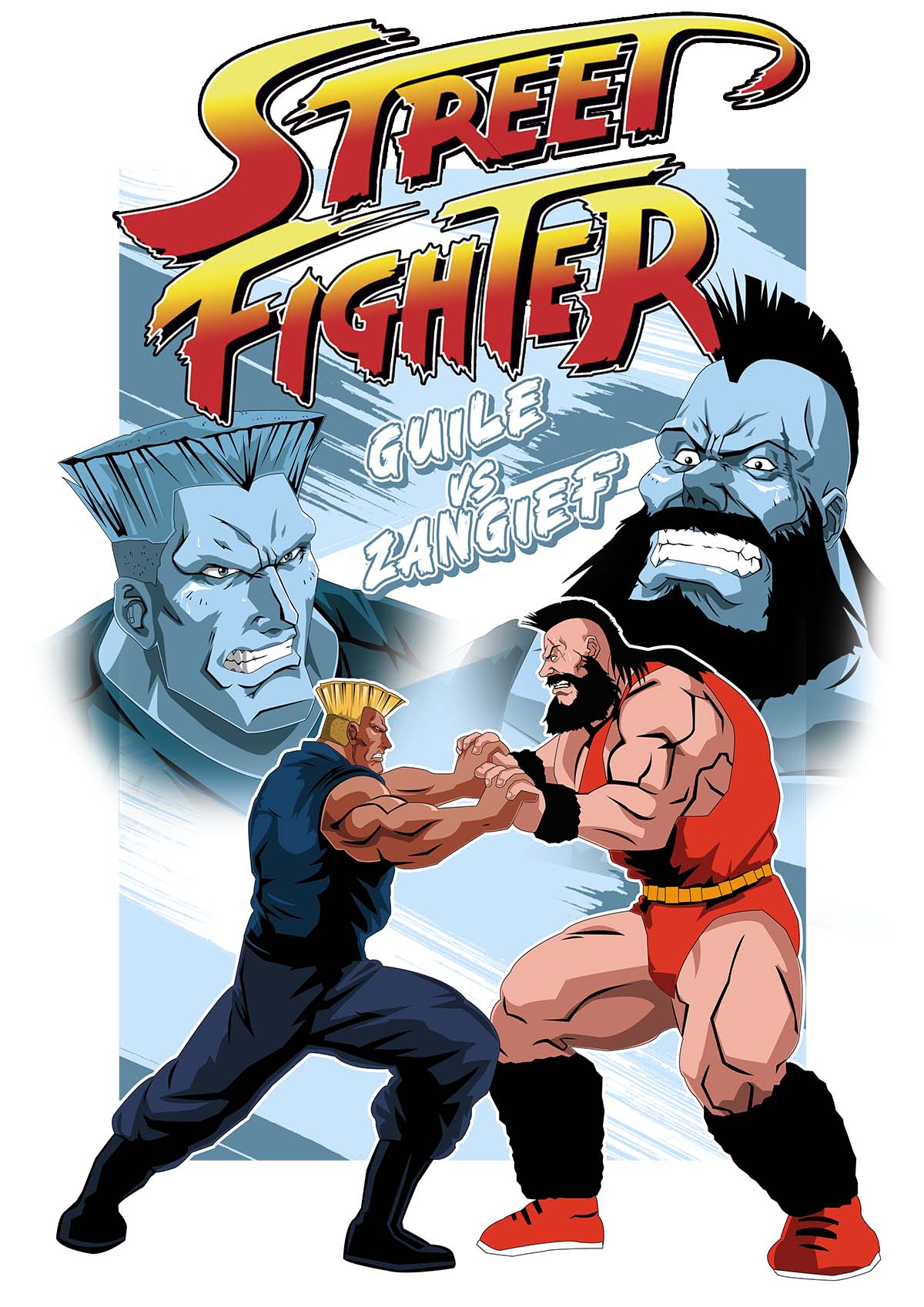 Nome do produto: Camiseta Street Figher 1V1 power