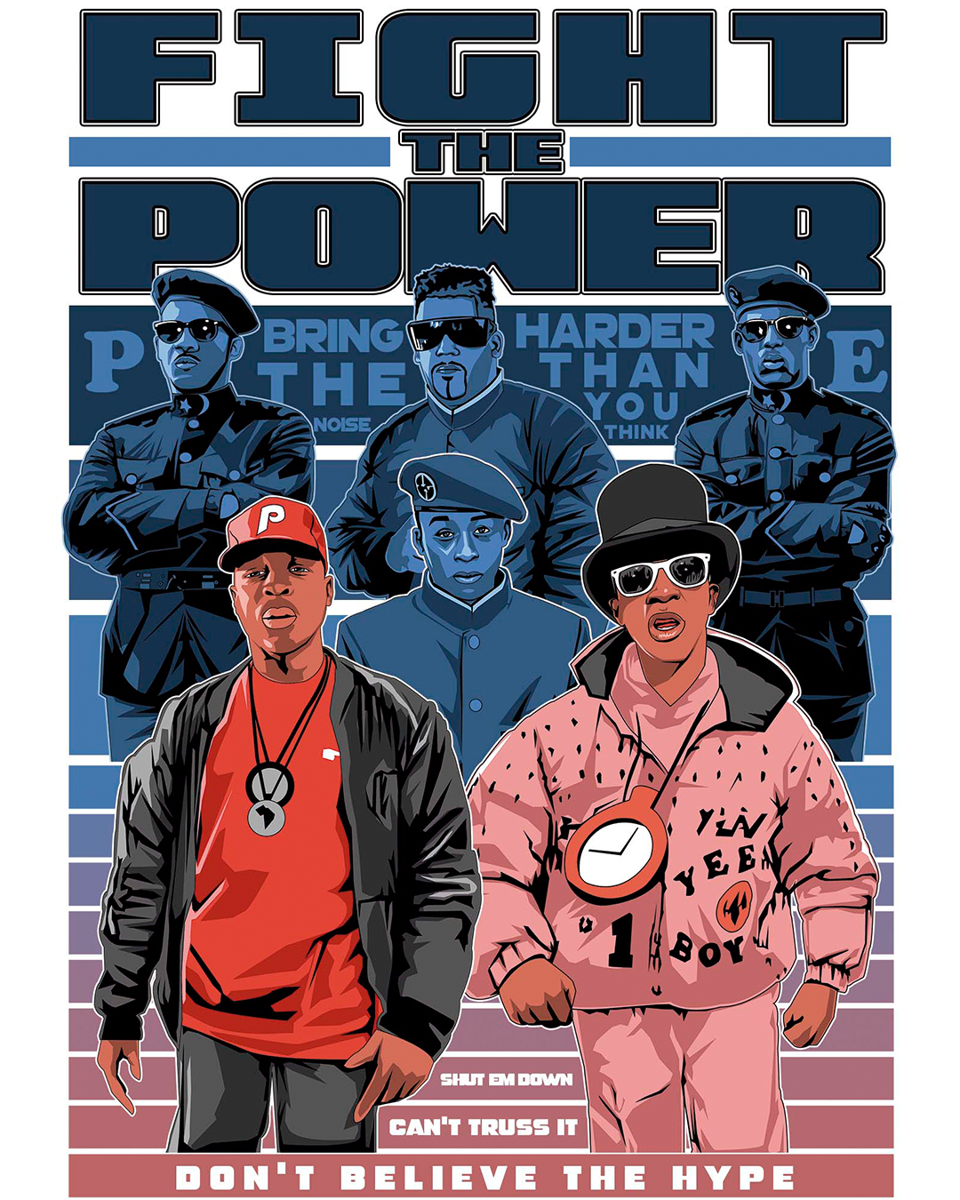 Nome do produto: Camiseta Fight the Power (Public Enemy)