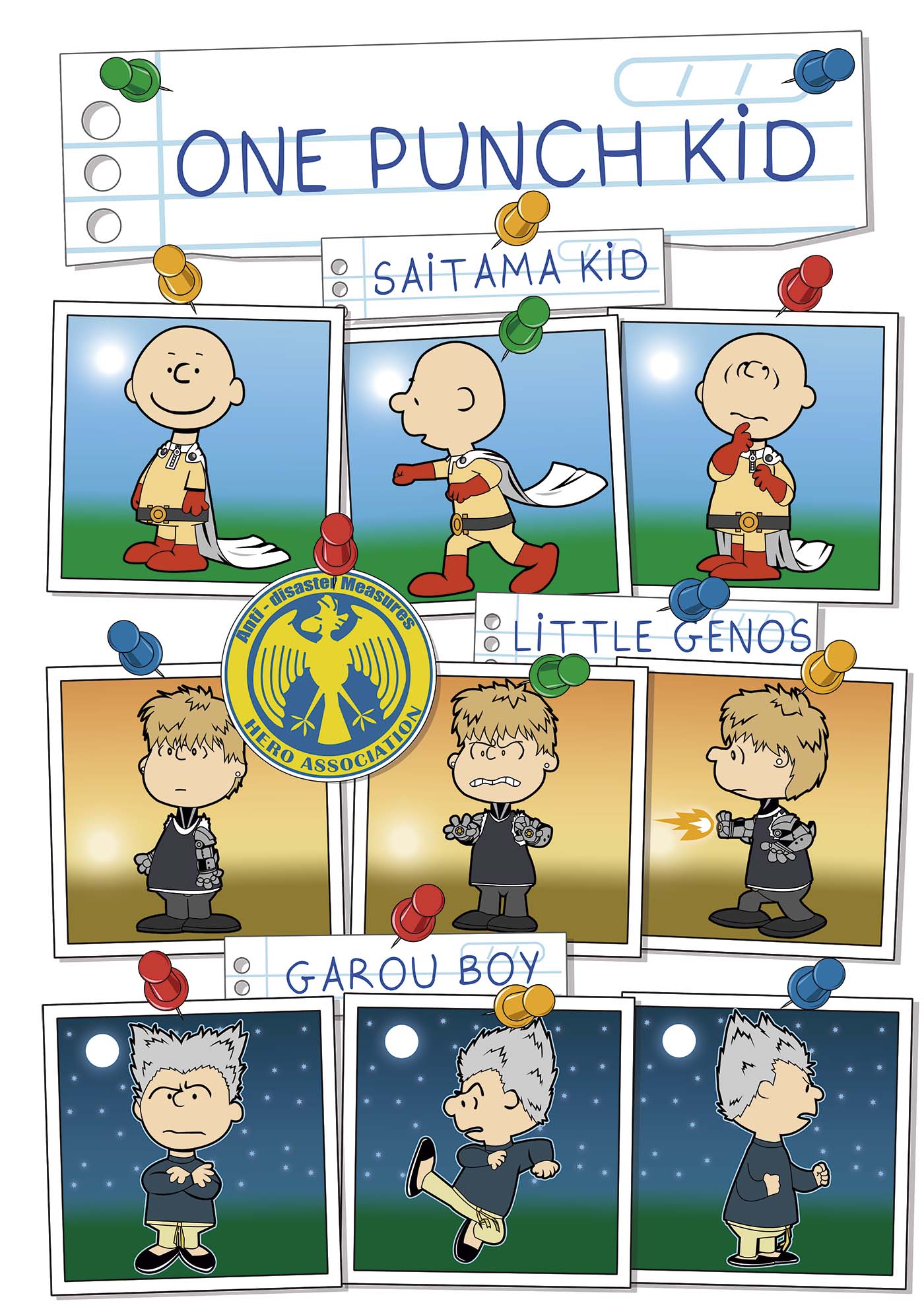 Nome do produto: Camiseta OnePunchKID