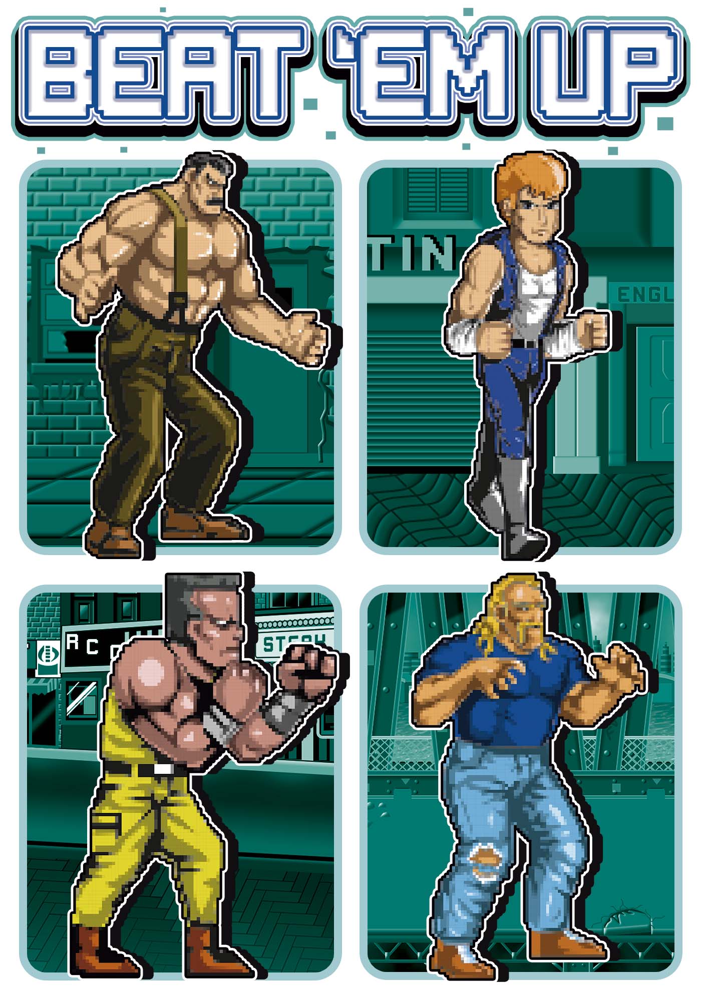 Nome do produto: Camiseta Beat \'em Up