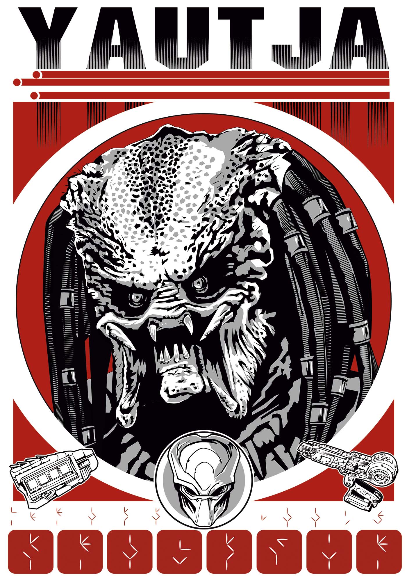 Nome do produto: Camiseta Predador (Yautja)